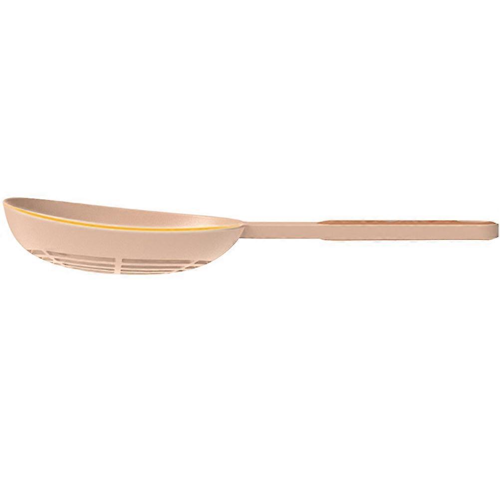 Slotted Spoon Small Cooking Skimmer Spoon Oil Filtering Ergonomic Design 35.5X15.5X3Cm 1Pcs