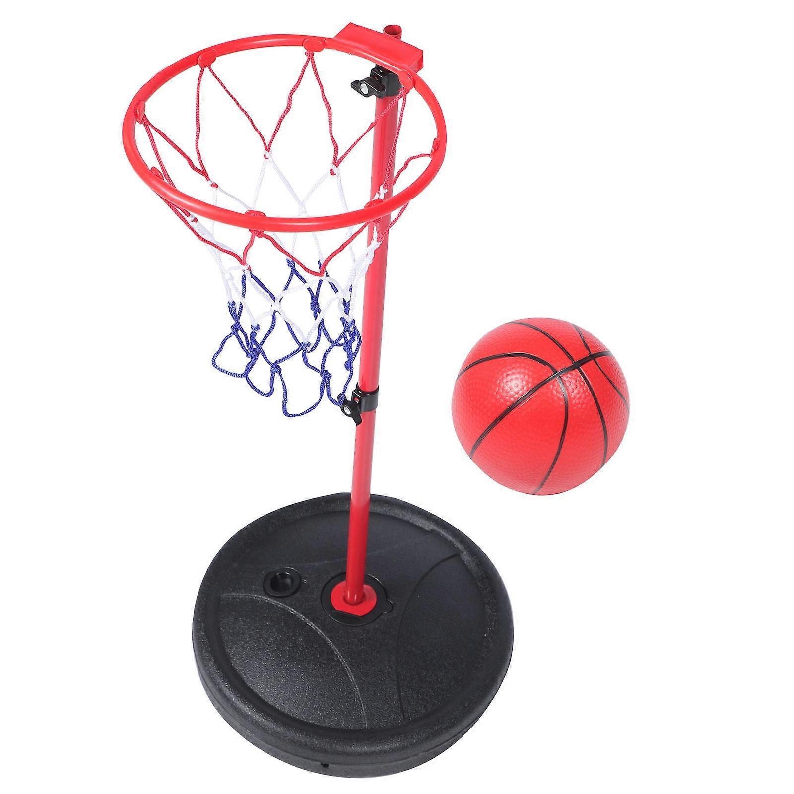 Floating Pool Basketball Hoop with Ball and Inflator – Portable Water Basketball Game for Pools and Poolside Fun, Lightweight and Easy to Assemble