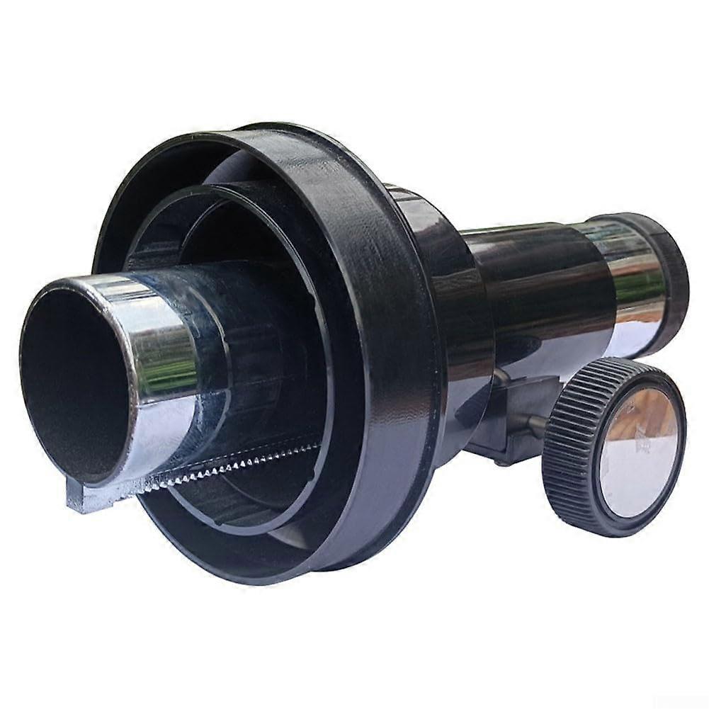 Functional 1 63.5 cm focus gear for astronomy enthusiasts with Newtonian reflecting telescopes made of ABS plastic (90 mm).