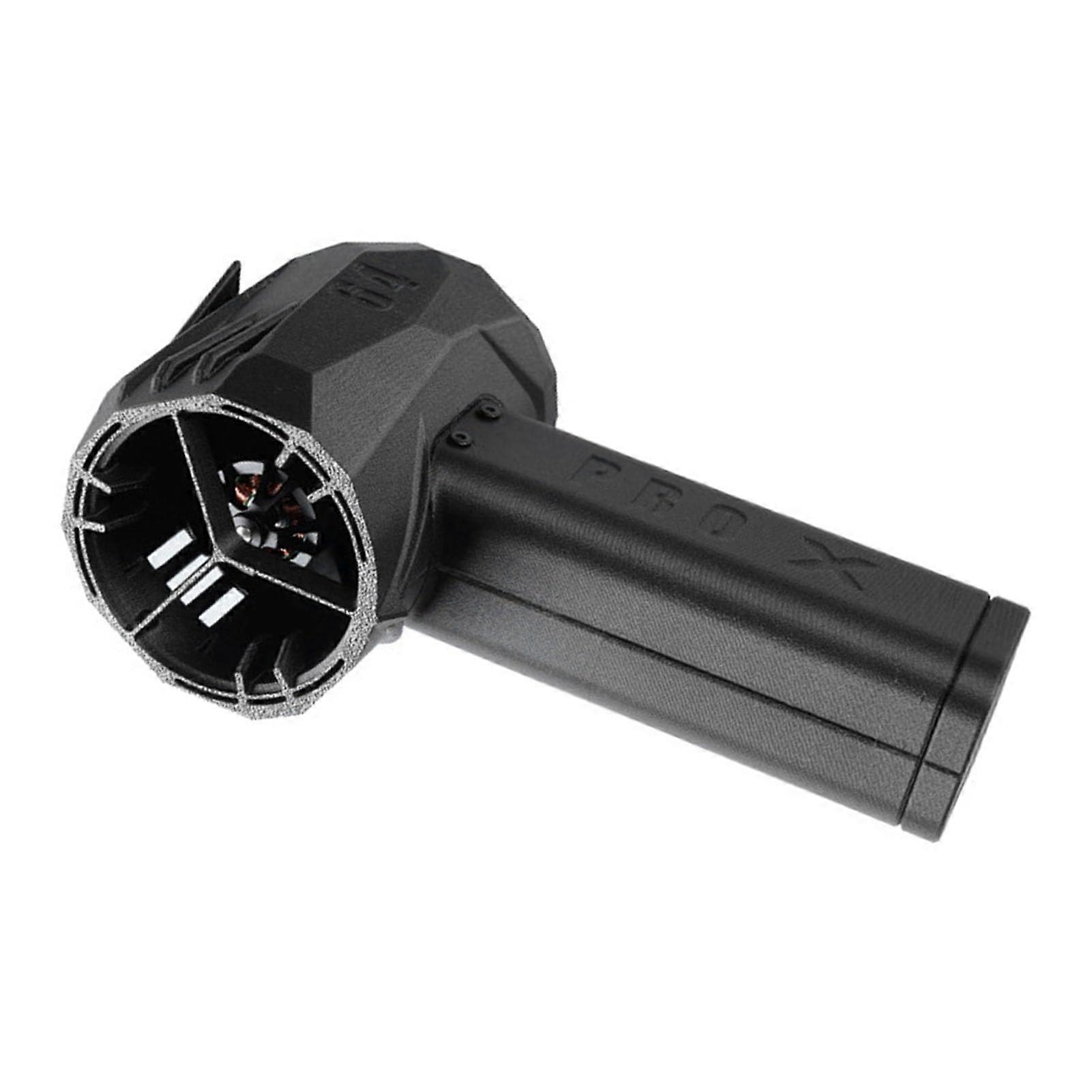 Stepless Speed Electric Air Duster Blower with Carbon Fiber Composite, 4 Lighting Effects, Power Display, Charging Upgrade