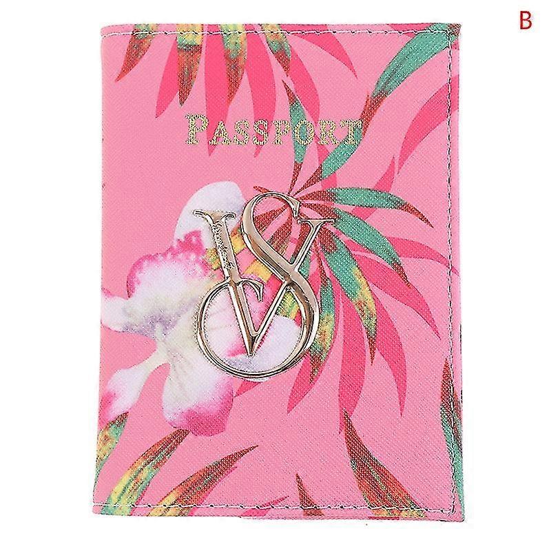 التوقيع مخطط المرأة حامل جواز السفر محفظة الأزهار بطاقة القضية بو الجلود