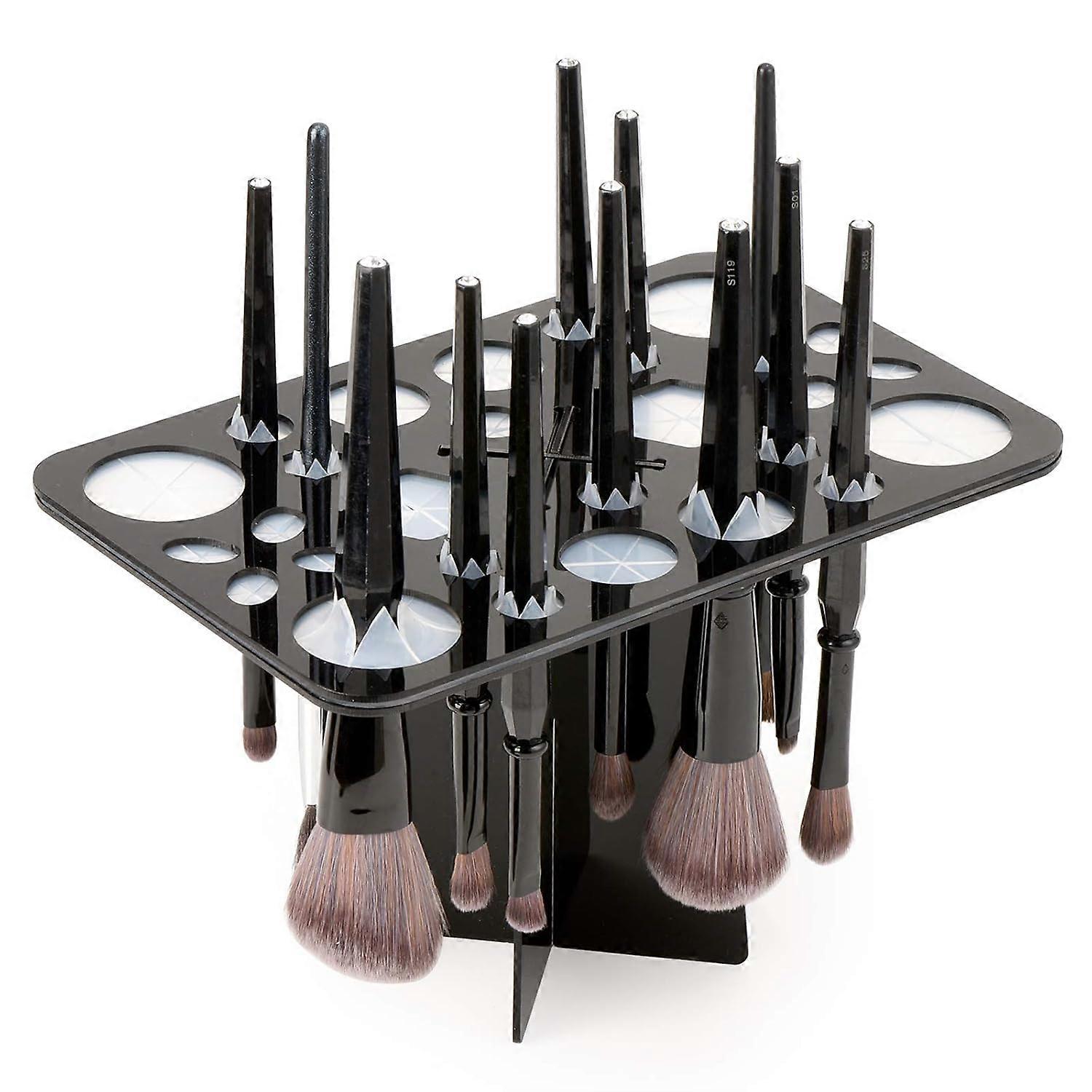 Acrylic Makeup Brushes Drying Rack, Brushes Dryer, Collapsible Holde
