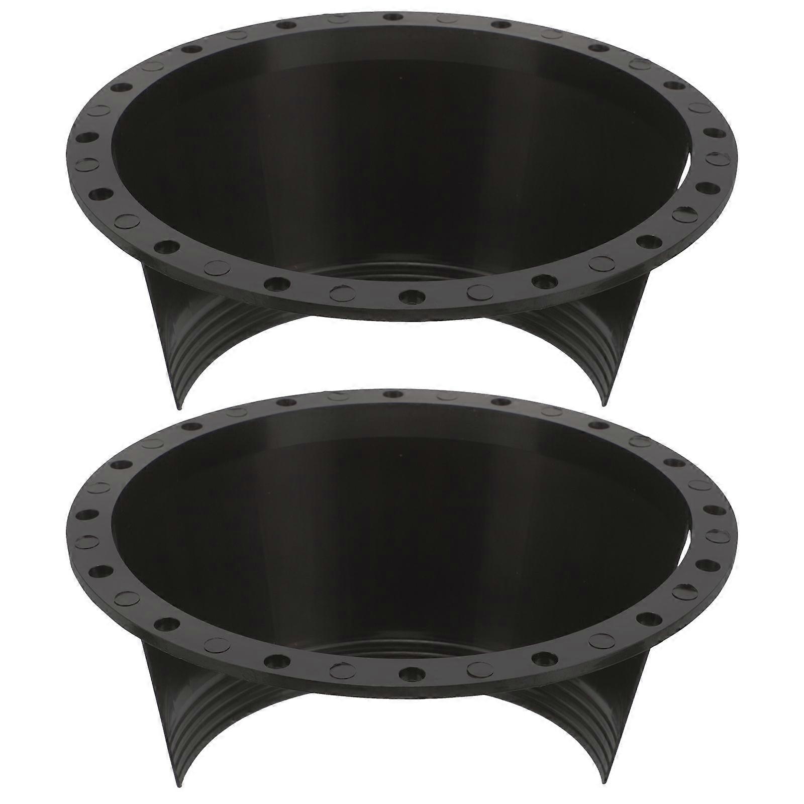 2pcs Speaker Adapter Splashproof Speaker Ring Audio Speaker Replacement Pad