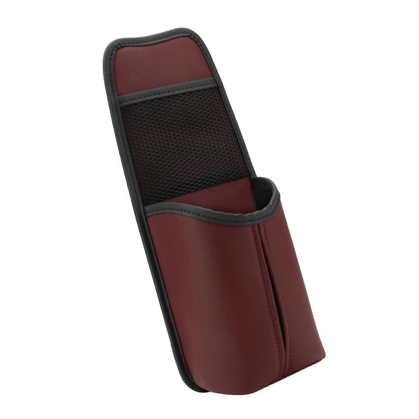 Trucks Car Seating Side Mesh Storage Bag Tissue Holder with Multiple Pocket Organizers for SUVs Game Chairs Phone Bottle Multicolor