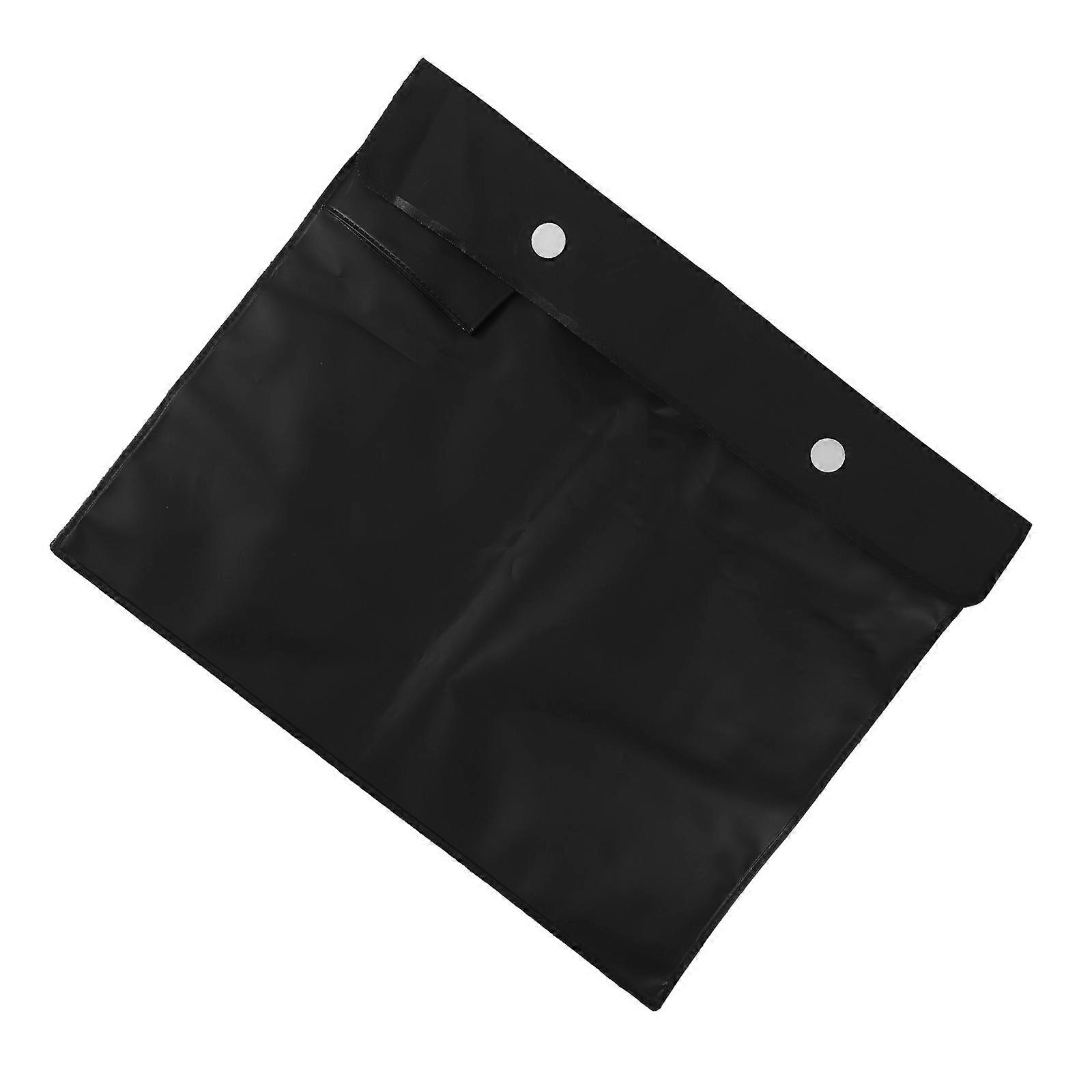 Raincoat Storage Bag Black with Durable Eva Material for Storage Use