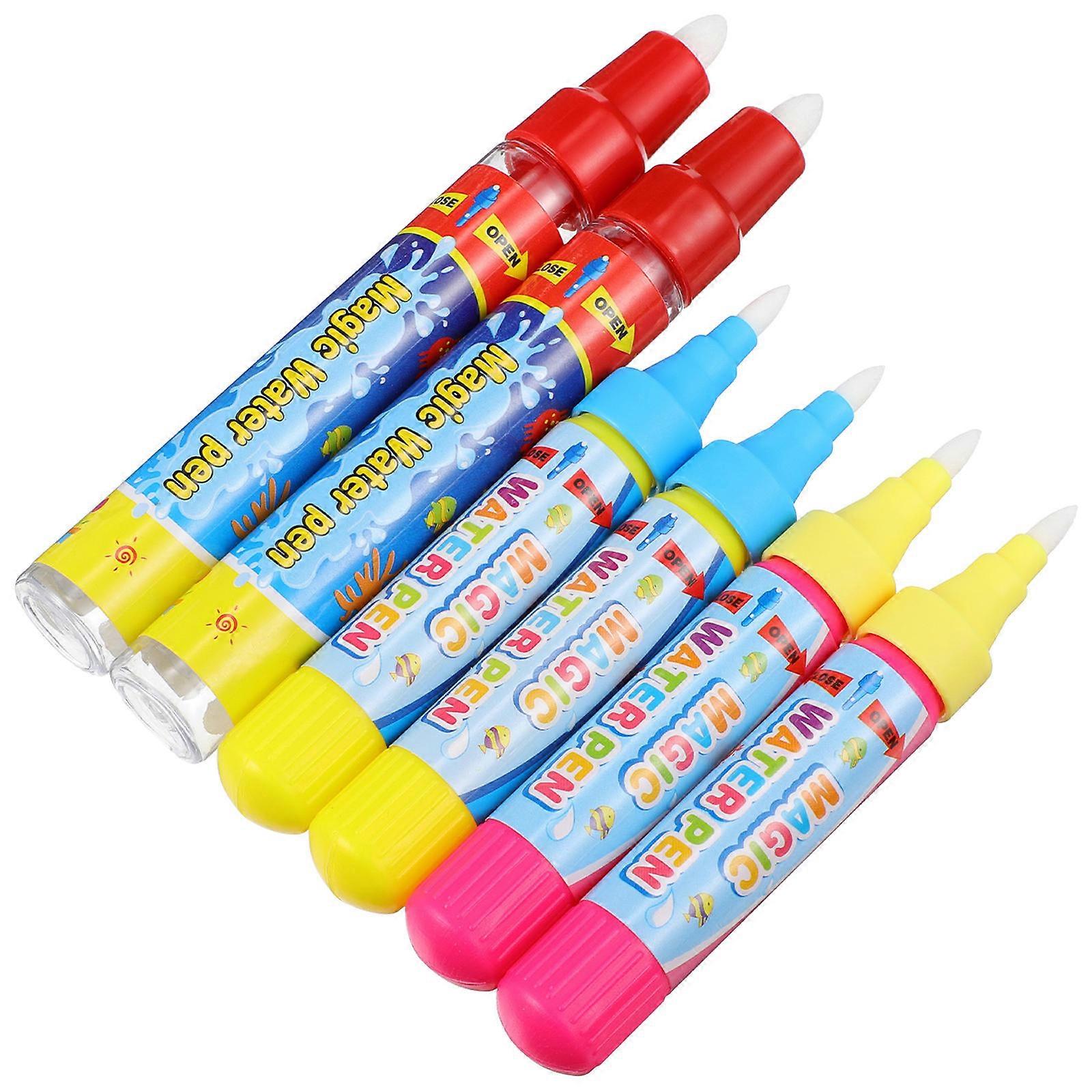 Graffiti Pens Creative Drawing Color Recognition For Drawing Cloths 6Pcs