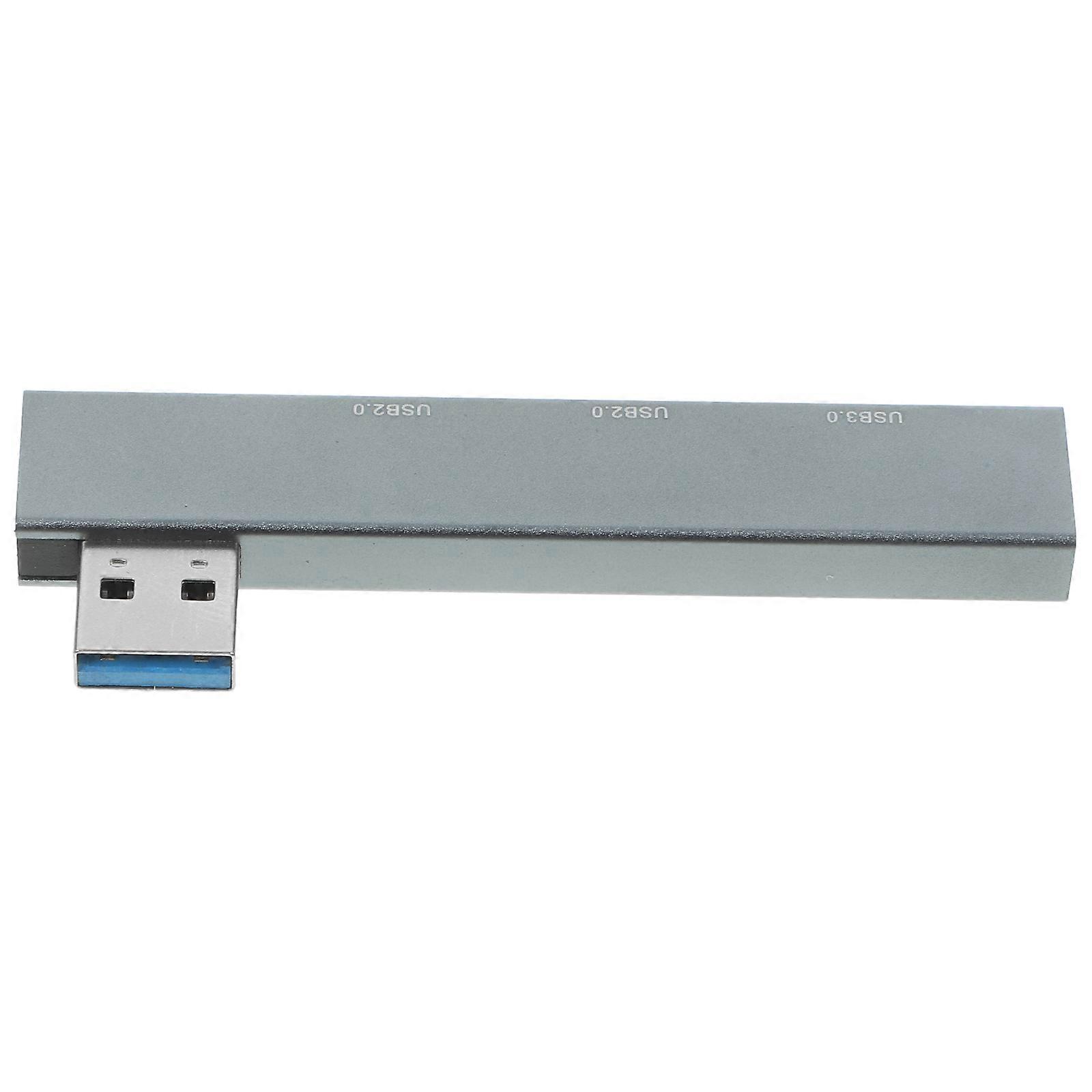 Usb Port Splitter High-Speed Transmission Rectangular For Travel 1Pcs