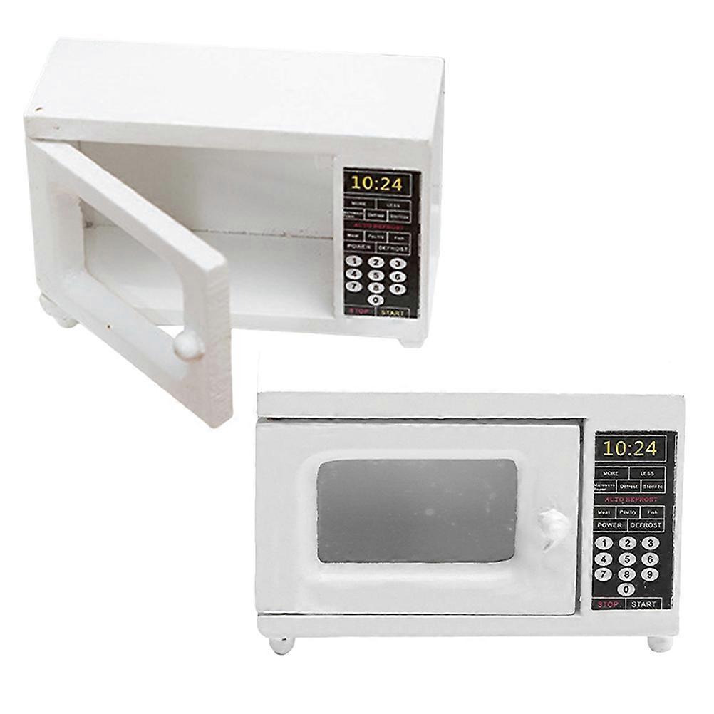 2pcs Scale Dollhouse Kitchen Furnishings Realistic Miniature Appliances for Role Play and Decoration, Enhancing Imaginative Play and Storytelling