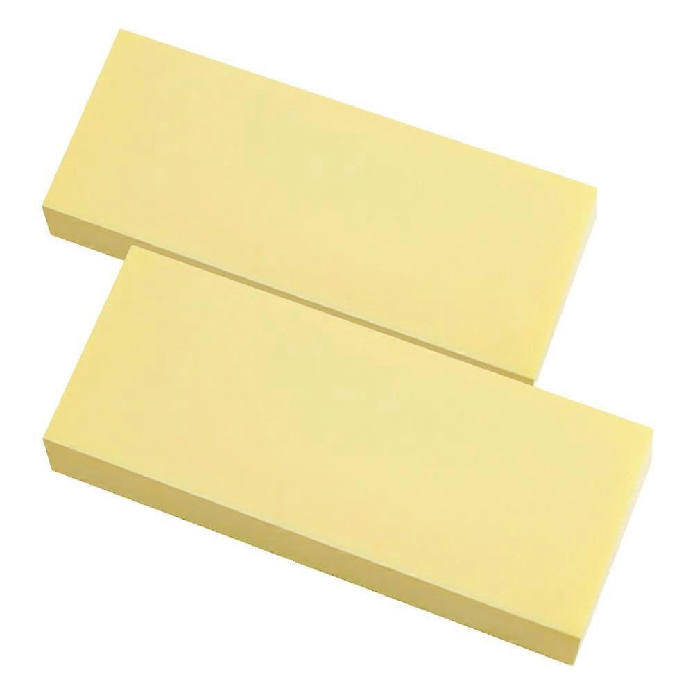 Yellow PVA Sponge Replacement Pad for Windowsill with High Water Absorption and Storm Protection Two Pieces