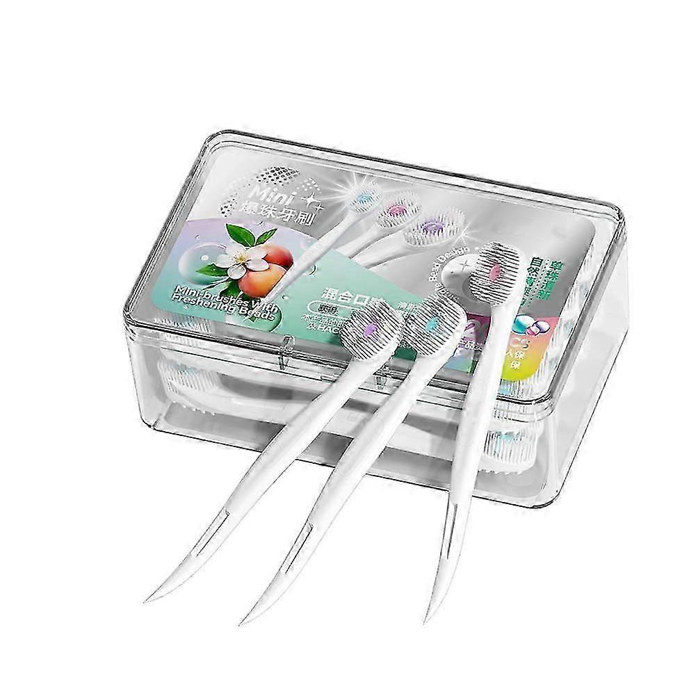 Mini Bursting Toothbrush Portable Travel Disposable Toothbrush with Toothpaste