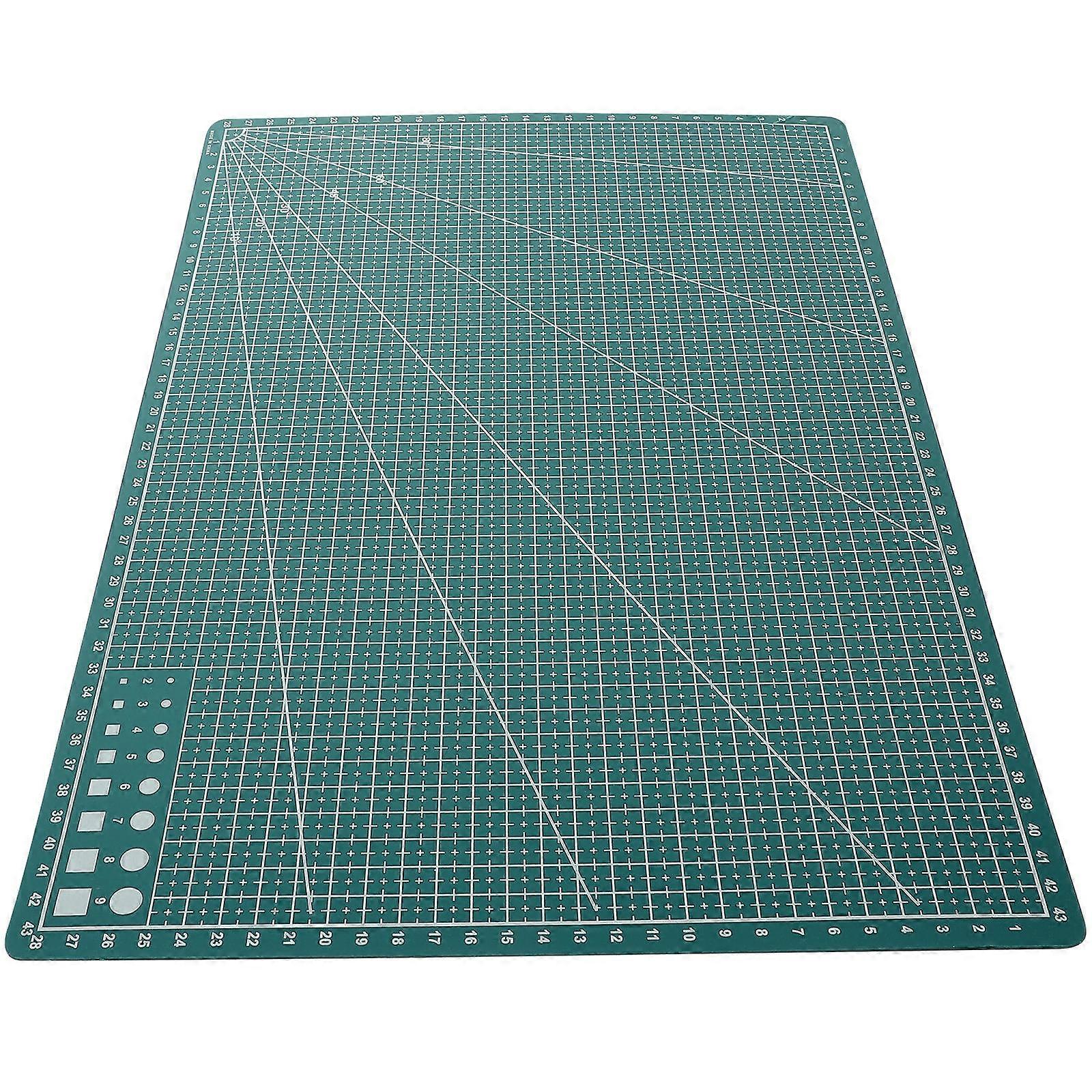 Cutting Mat Handcraft Mat Professional Cutting Mat For Countertop Diy Projects Green 45 00X30 00X0 10Cm Non Slip Protection 1Pack
