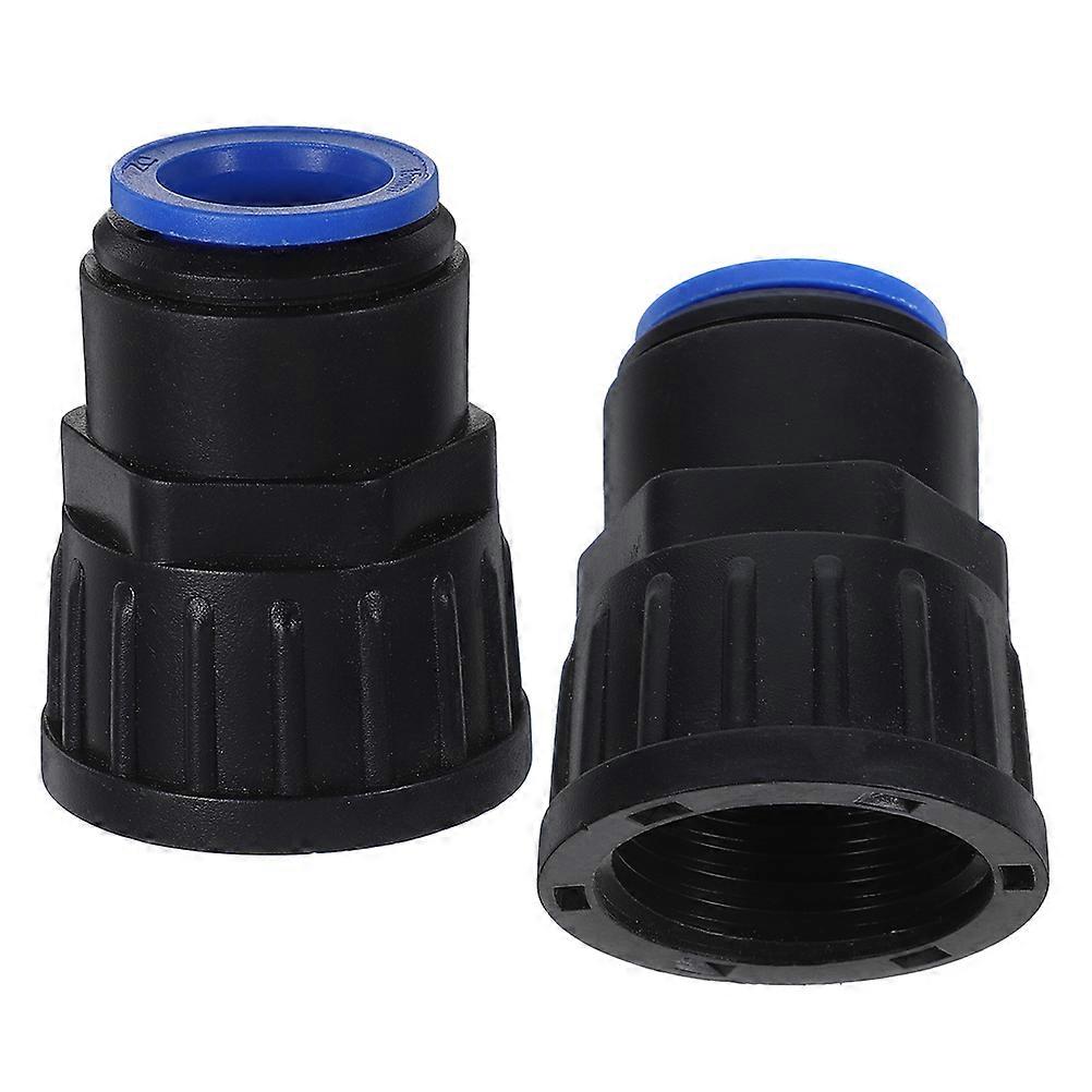 2pcs Leak Resistant Plastic Garden Hose Quick Connectors for Secure, Durable Connections – Ideal for Efficient Watering and Irrigation Systems