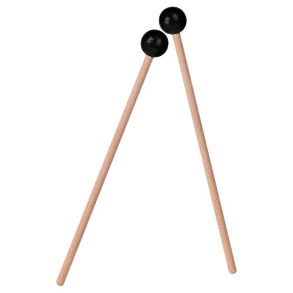 Ethereal Wood Xylophone Mallets with Durable Rubber Tips for Resonant Sound Performance and Portable Percussion Use