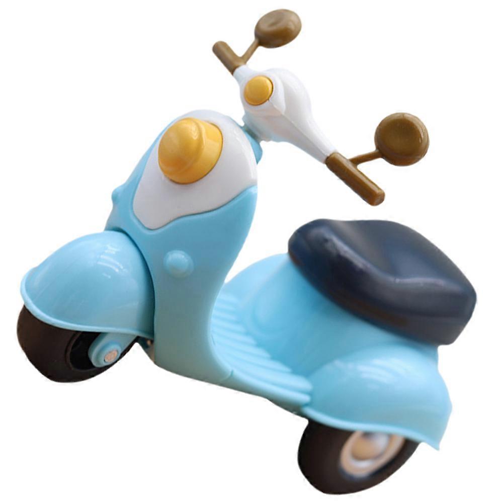 Miniature Motorcycle Model for Dollhouse Decoration – Compact Design for Desktop Display and Boys