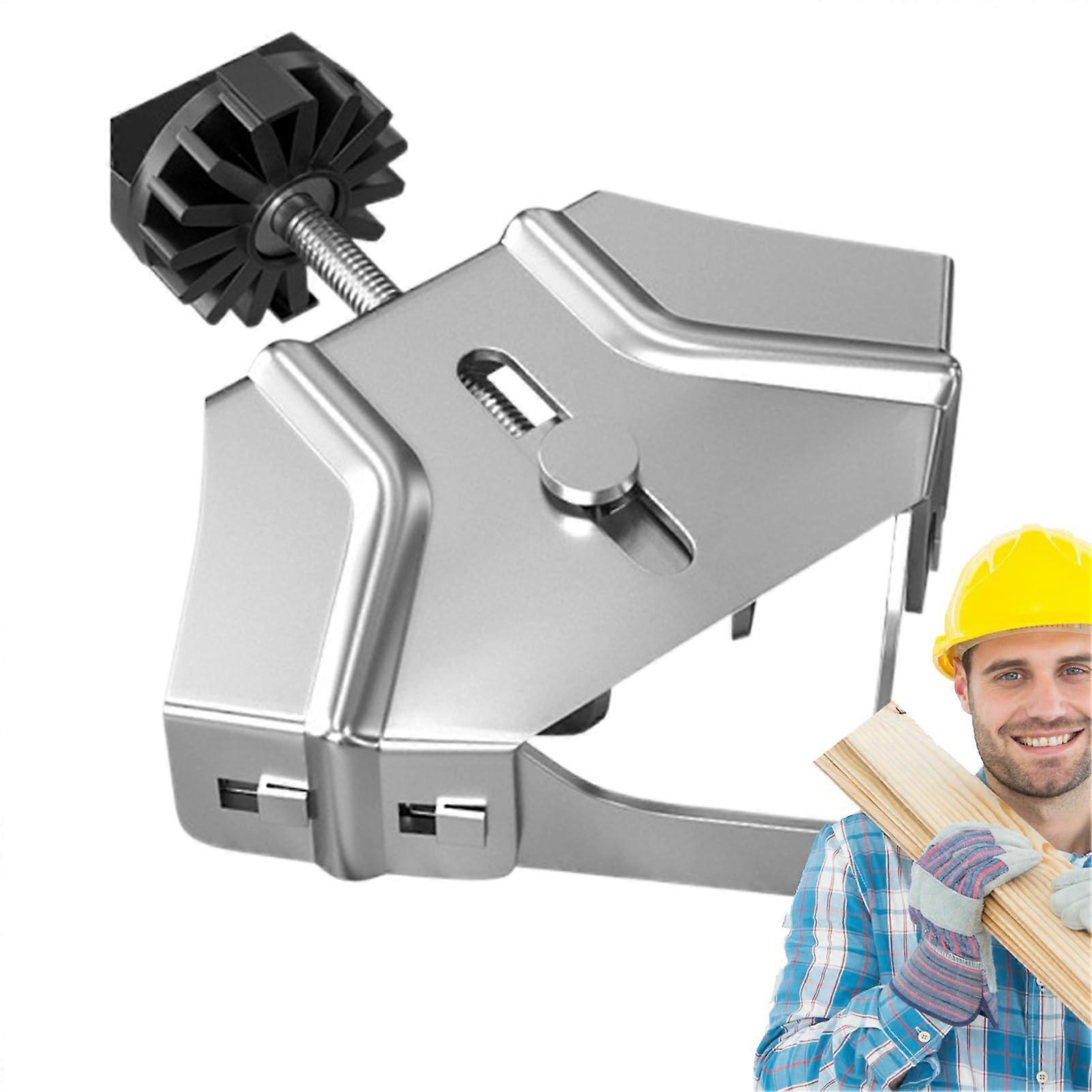 Right Angle Clamp, 90 Degree Woodworking Tool - Heavy-Duty Clamps With Adjustable Precision, Narrow Type For Framing