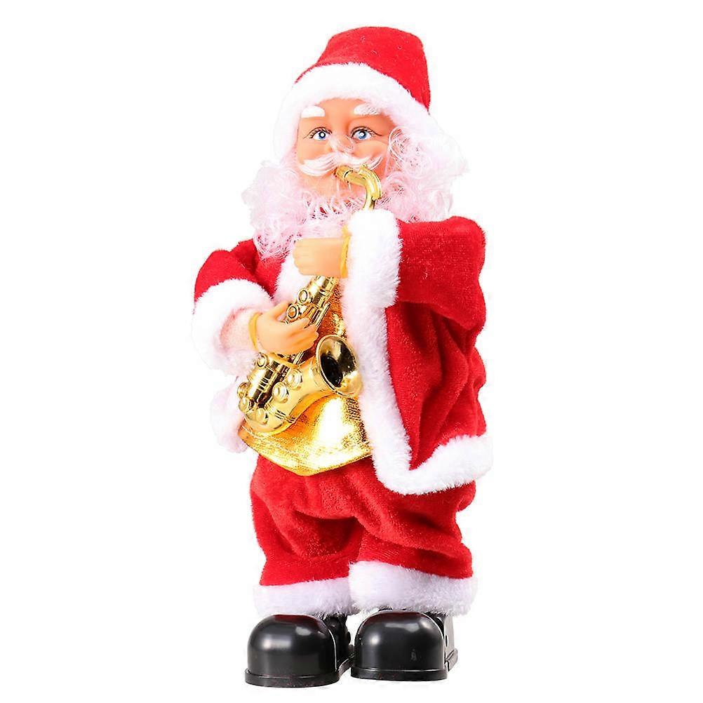 Electric Santas, Durable Constructed Singing Figurines, Add Joyful Ambience