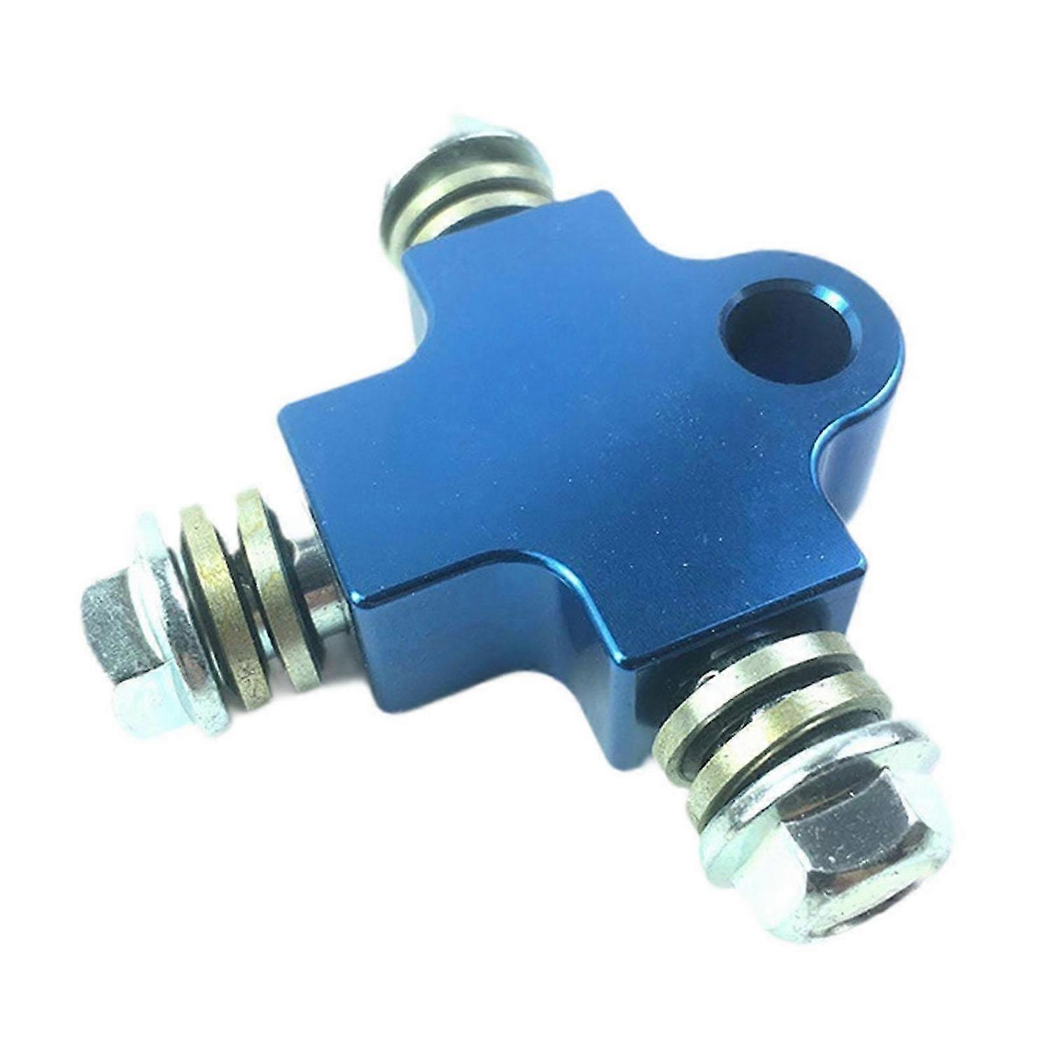 Brake Oil Hose Pipe Three Way Connector Front Double Disc Conversion Set Adapter