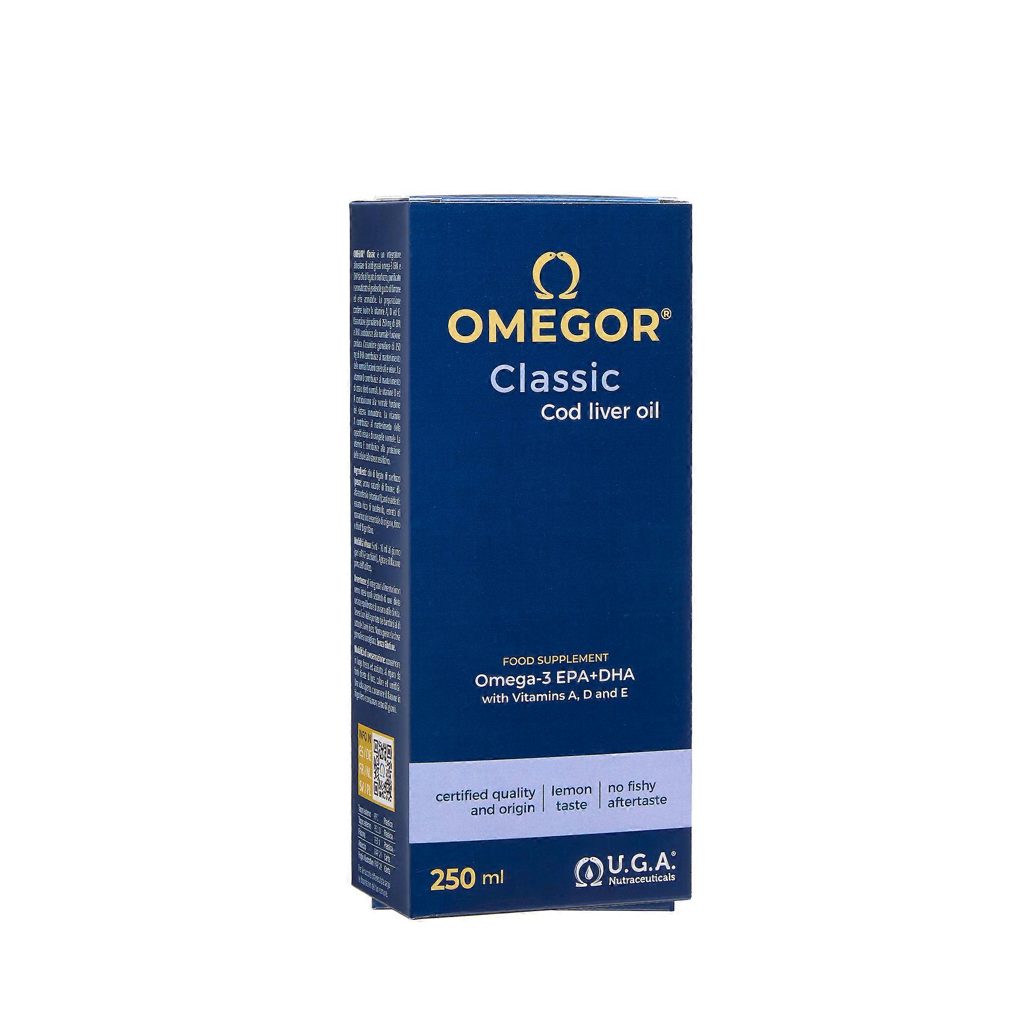 Omegor Classic - Levertraan | Inhoud 250 ml