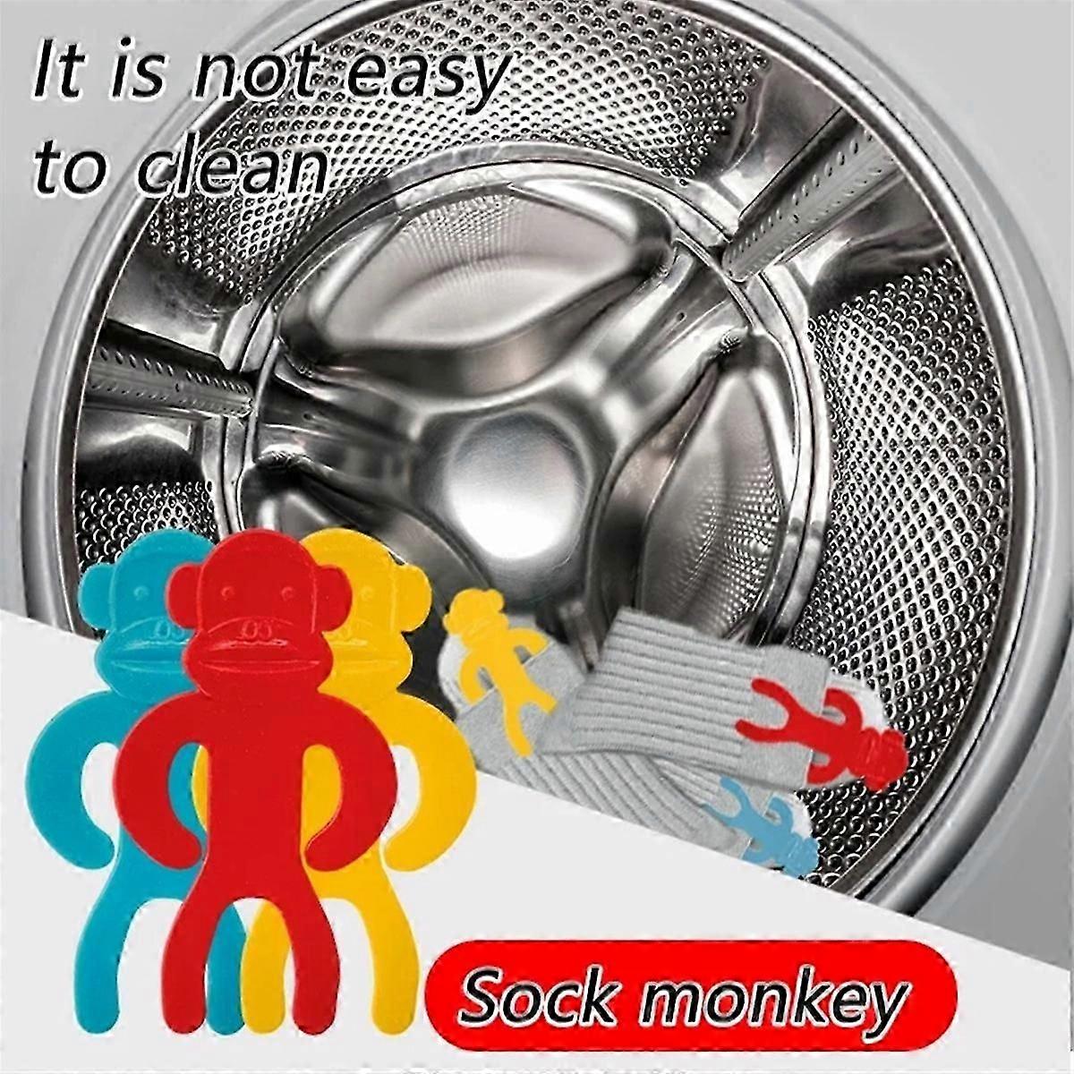 10pcs Set Reusable Multifunctional Sock Cleaning Tools Red