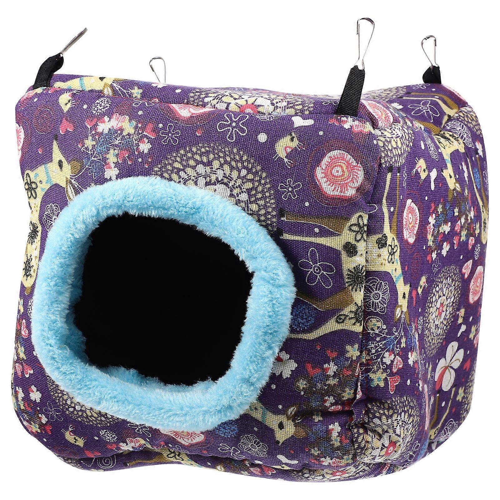 Comfortable Squirrel Resting Bed For Pets In Yurt Shape Suitable For Cold Winter 1Pack