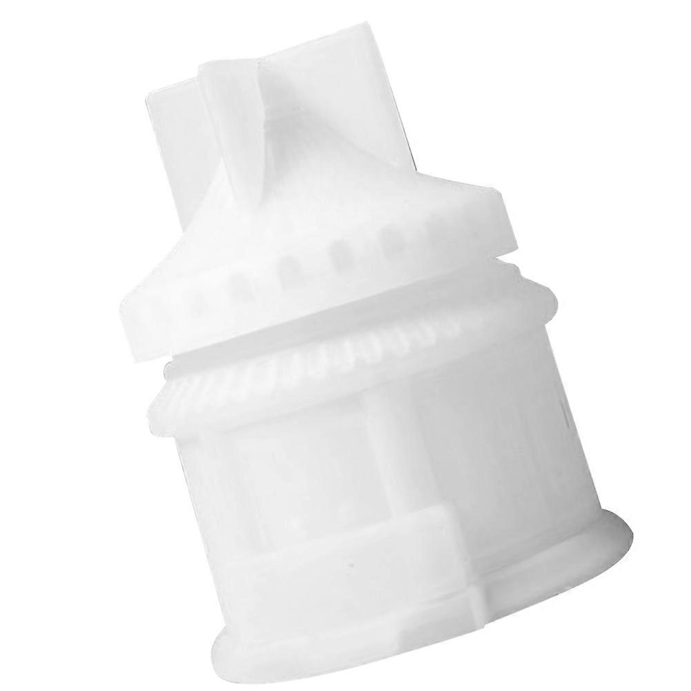 White Silicone Cake Mold for DIY Use Flexible and Reusable Chinese Style Architecture 1 Piece