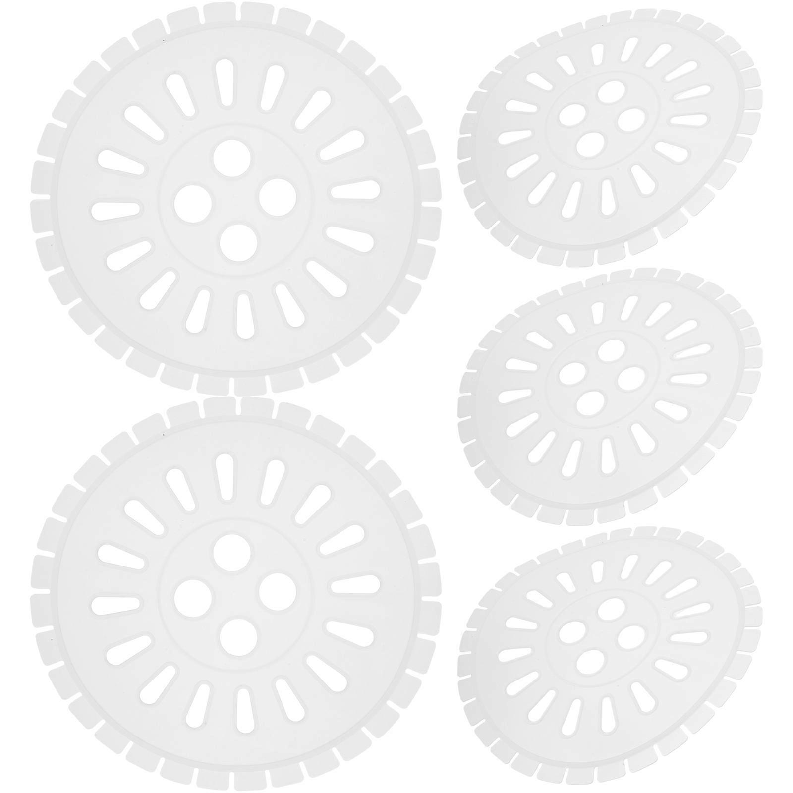 5pcs Reusable Washing Machine Dehydrator Sheets Plastic Drying Sheets