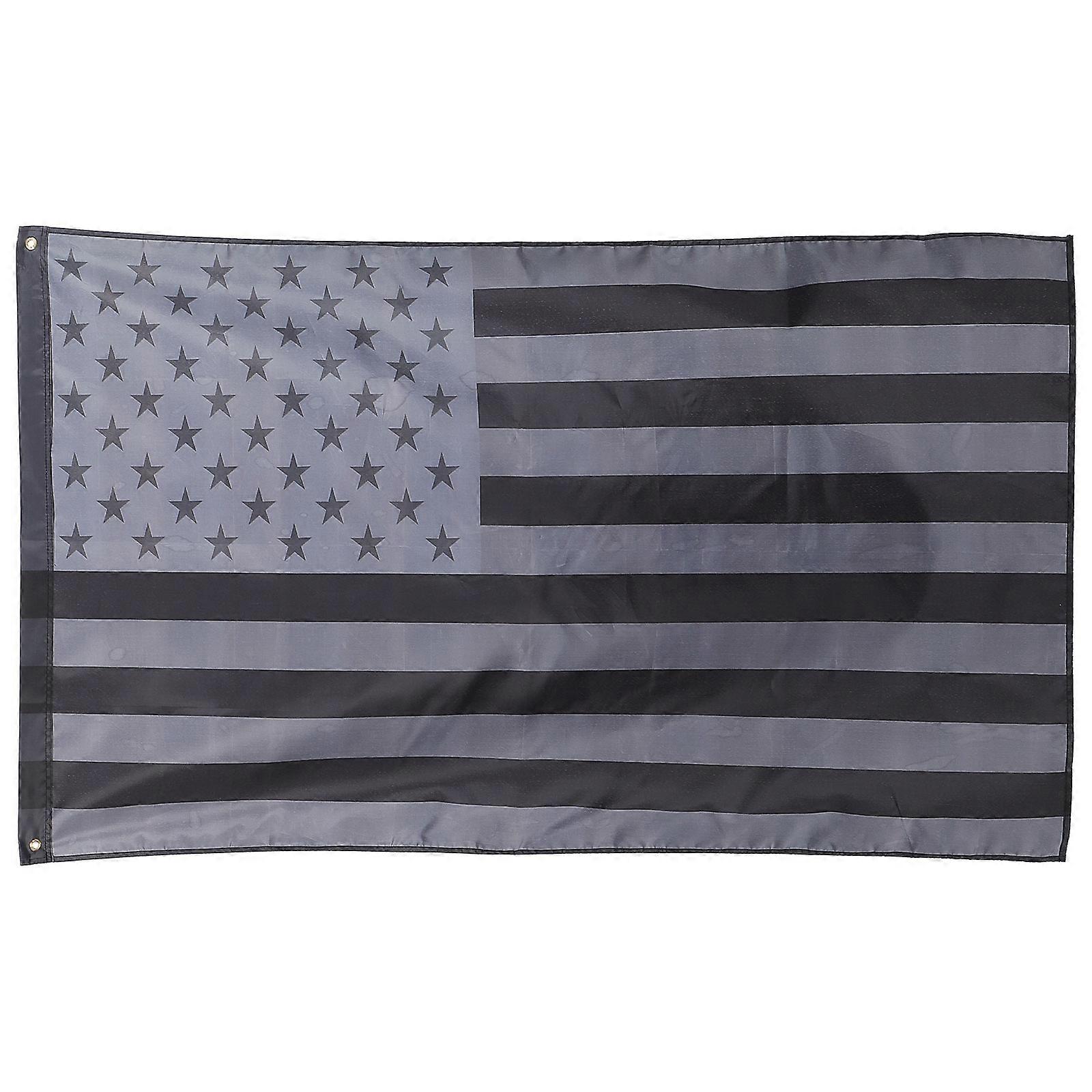 Durable American Printed Flag Garden Ornament Suitable For Home Decoration Rectangular 1Set