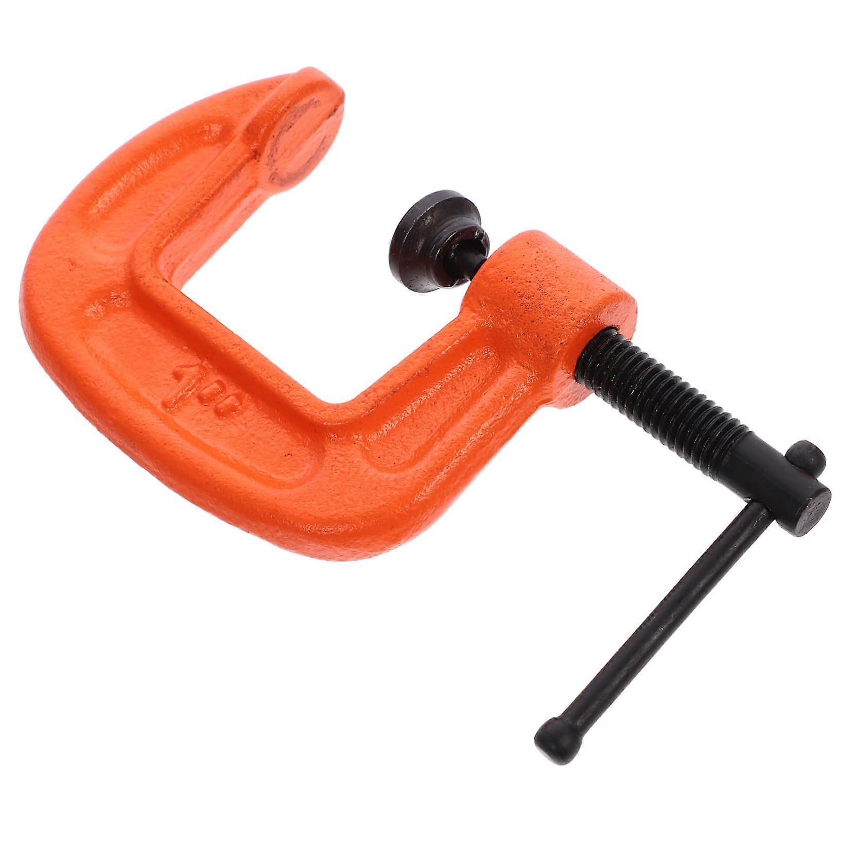 4-Piece Mini G Clamp Set, 2-Inch Table Mounting C Clamps, Universal Fit, Dimensions 10.30X5.20X1.70CM