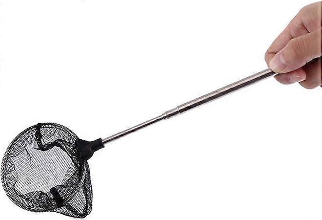 Aquarium fish net telescopic fishing net predator fishing net shrimp telescopic arm fishing net fishing net (round)