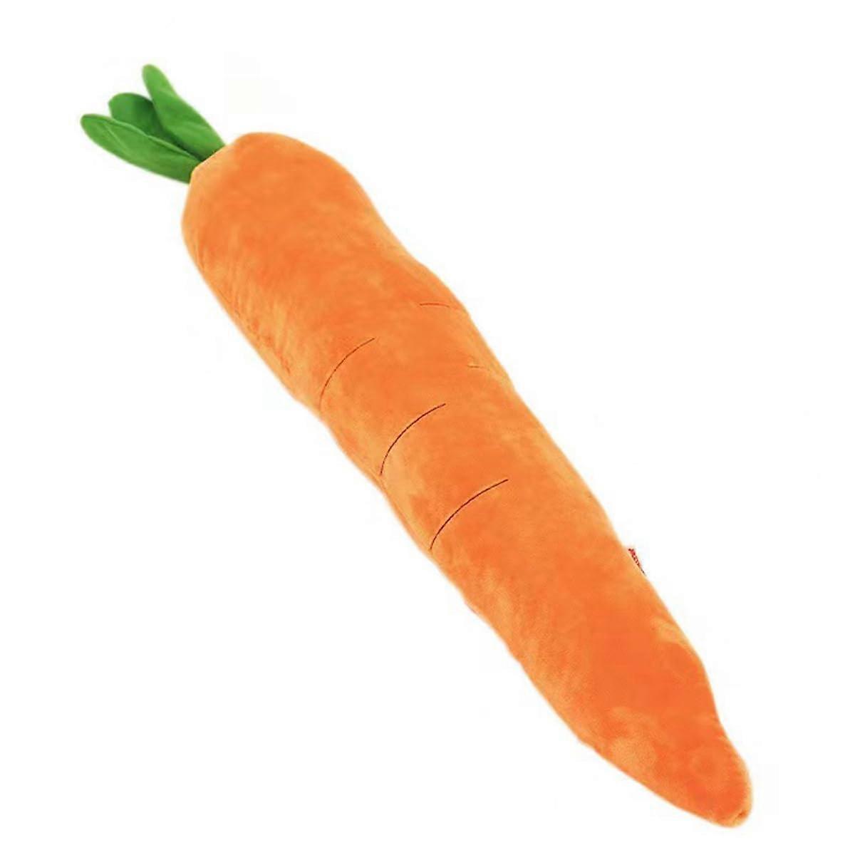 Dog Chew Toy with Sound, Carrot Shaped Chewable Plush Mattress for Small Pets, Interactive Play and Comfortable Sleep Design