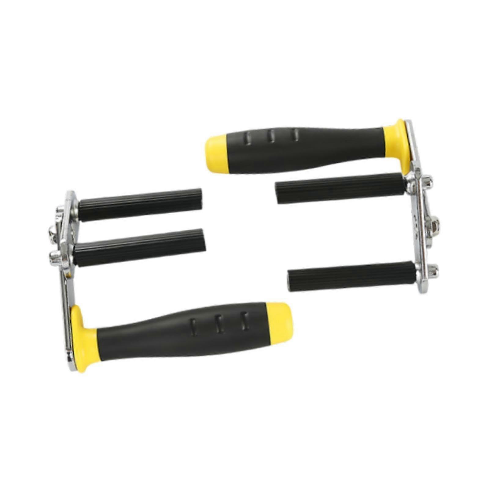 Portable Plaster Board Carrier Tool Pack of 2 for Drywall Plywood Panel Handling, Heavy-Duty Load Support