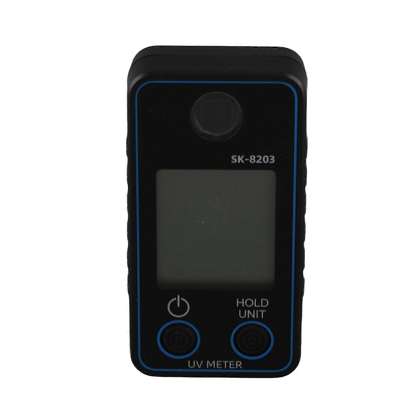 Ultraviolet Illuminance Meter High Precision Portable LCD Display, Handheld Light Tester with Data Hold and Auto Shutoff Functions
