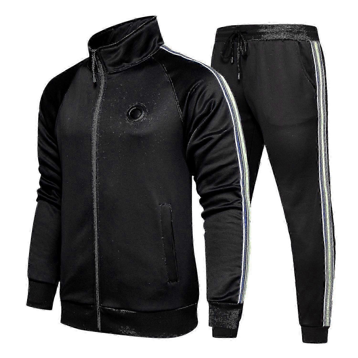 Herren Trainingsanzug Set Casual Full Zip Jogging Jogging-Jogging-Anzug-yvan