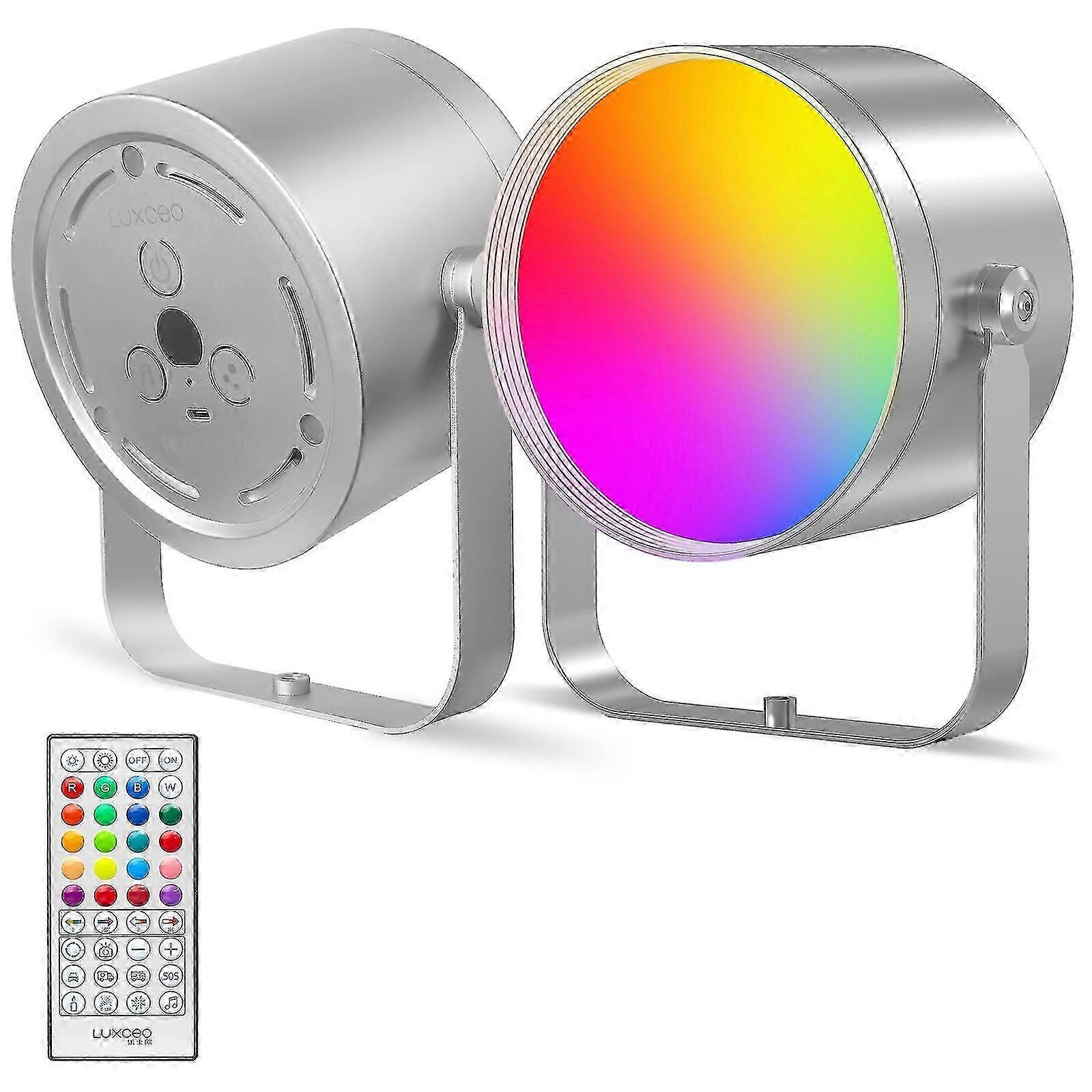 RGB LED Mood Light with Remote - 36000 Colours & Music Sync for Stage, Party & TikTok