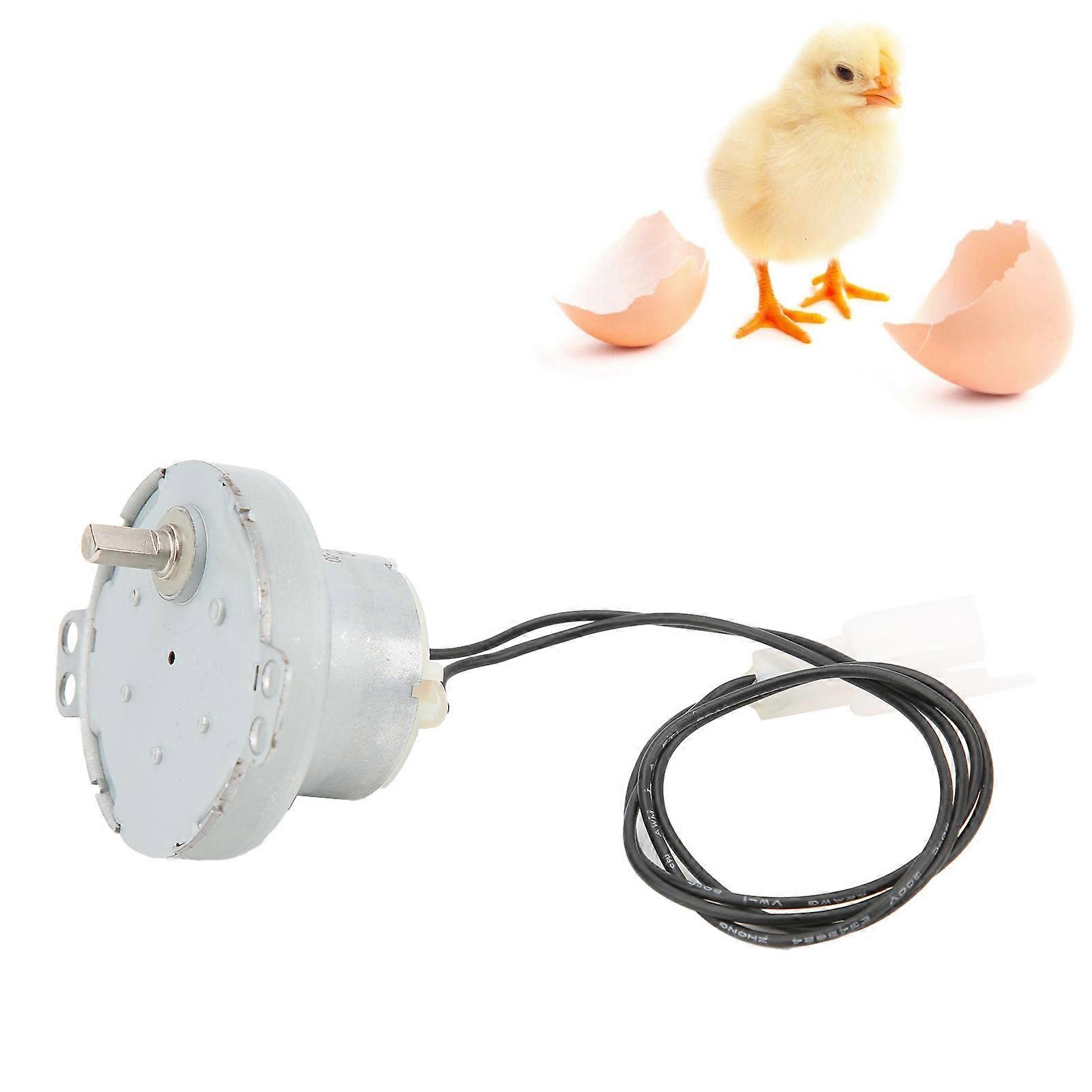 Automatic Incubator Motor 12V Dual Mode Low Speed Egg Turner