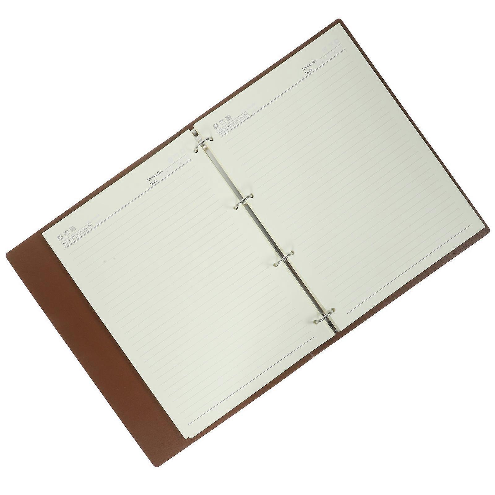 Notepad for Men with Binder Rings Schedule Notepad Notebook for Note Taking 1 Set
