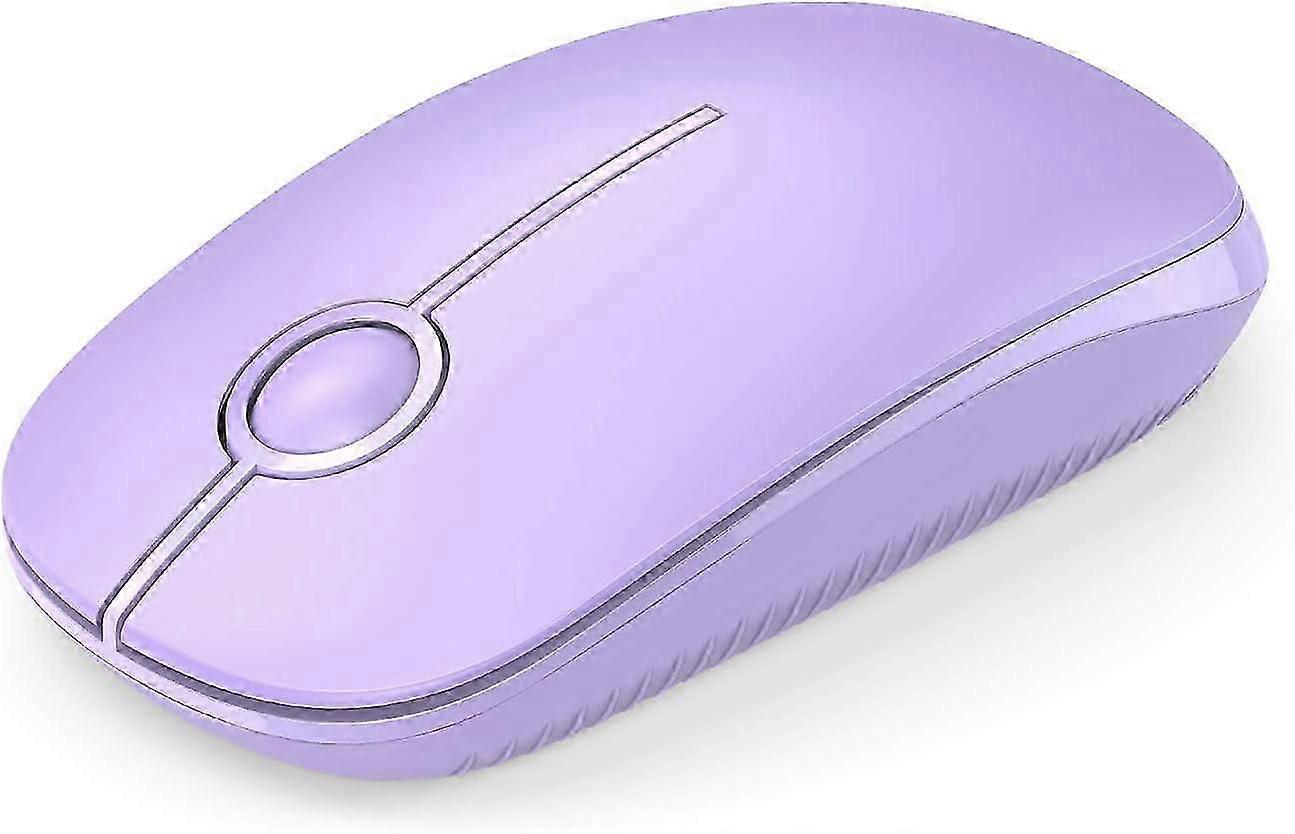 Wireless Mouse, 2.4G Slim Portable Computer Mouse with Nano Receiver for