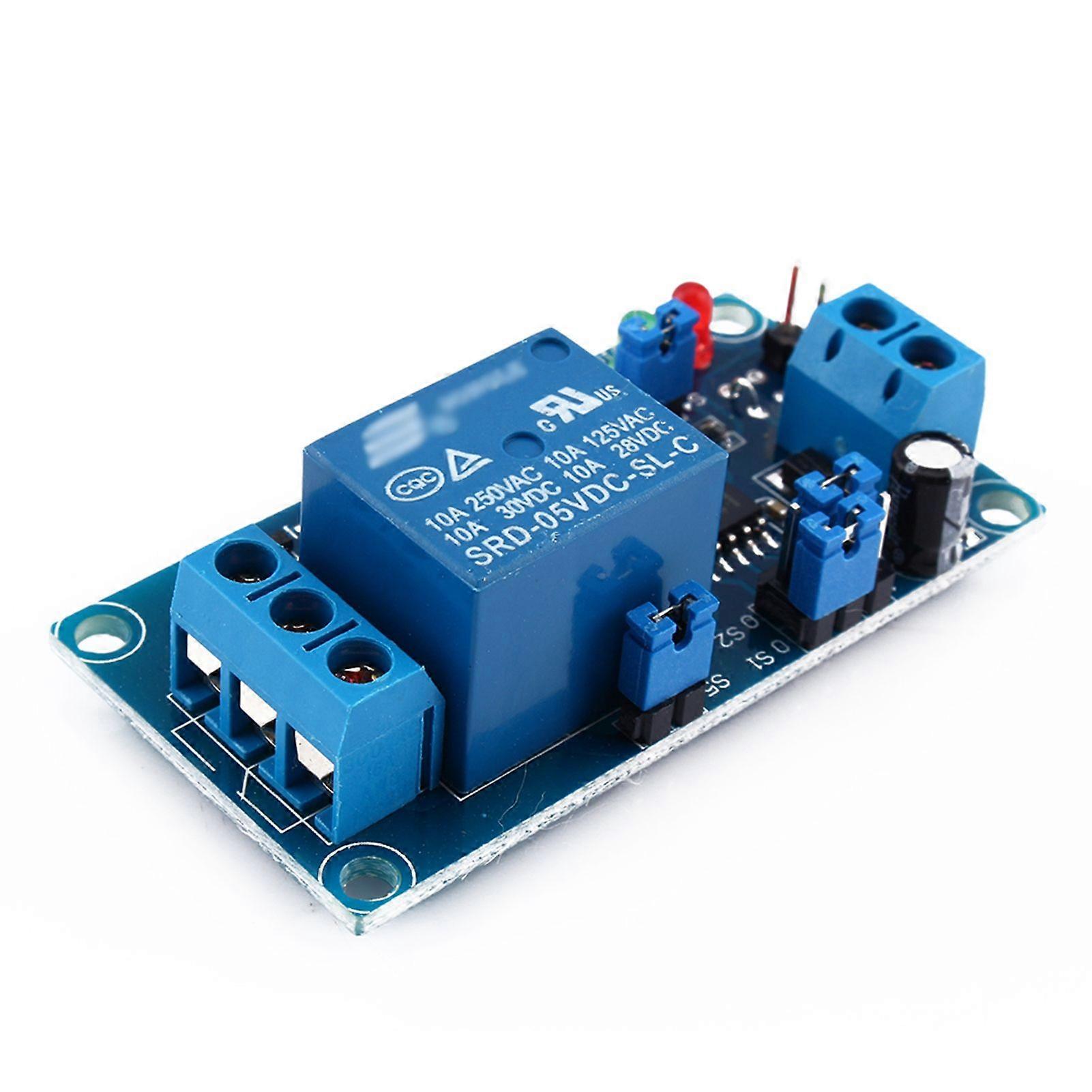 Nuovo DC 5V Regolabile Delay Timer Relay Ritardo Timer Module Switch On/Off