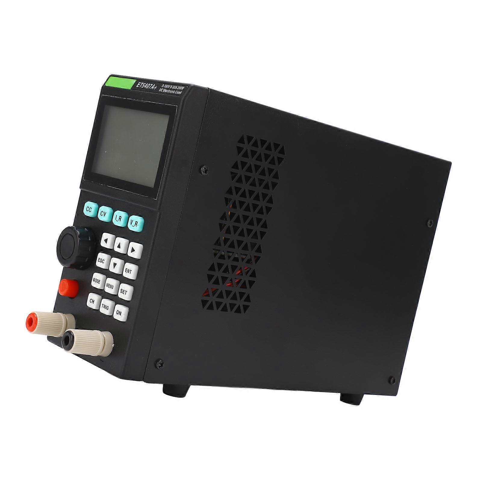 Programmable DC Electronic Load Tester 0-180V 0-30A 200W LCD