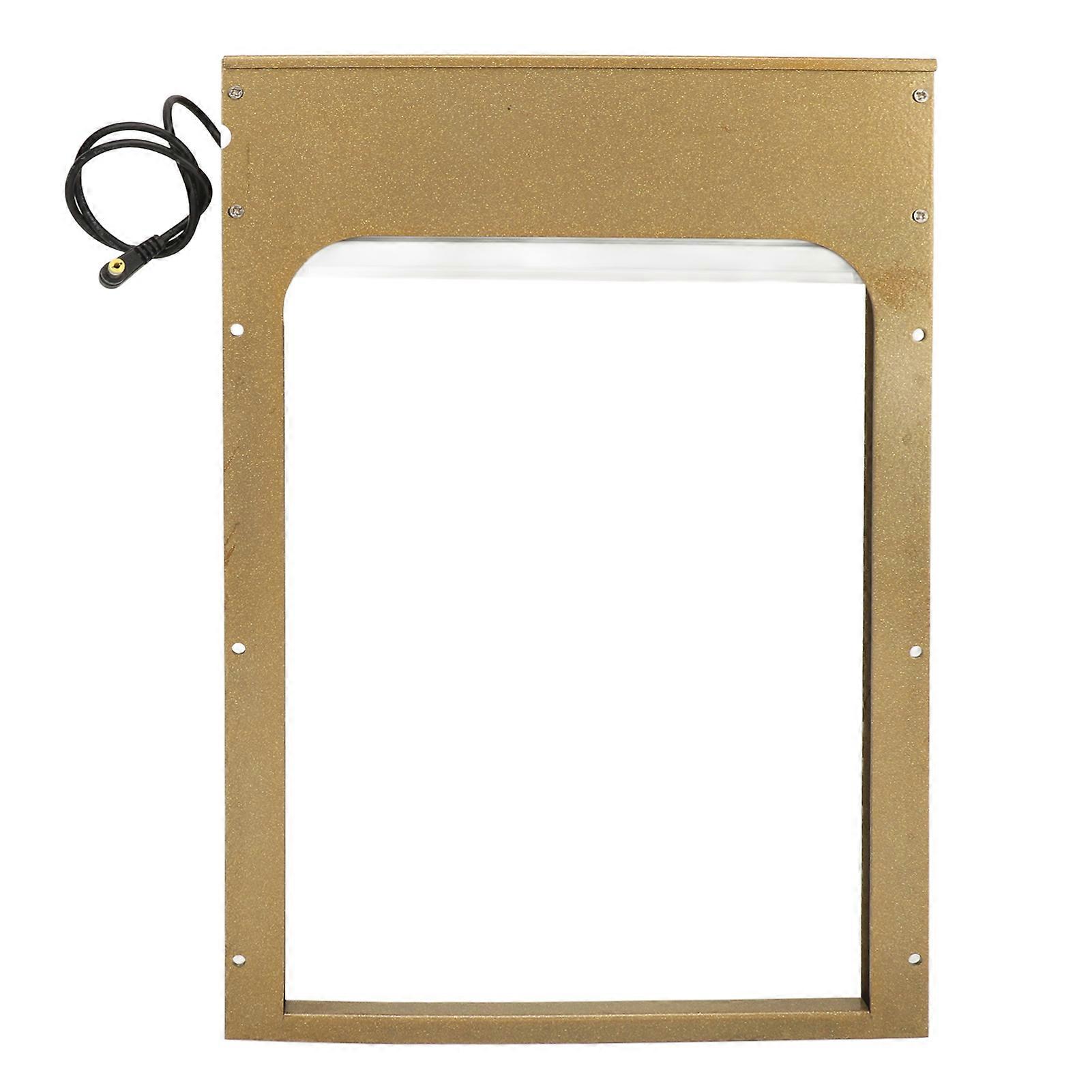 Auto Chicken Coop Door 37x24.7CM with LED Controller, Manual/Timing Mode