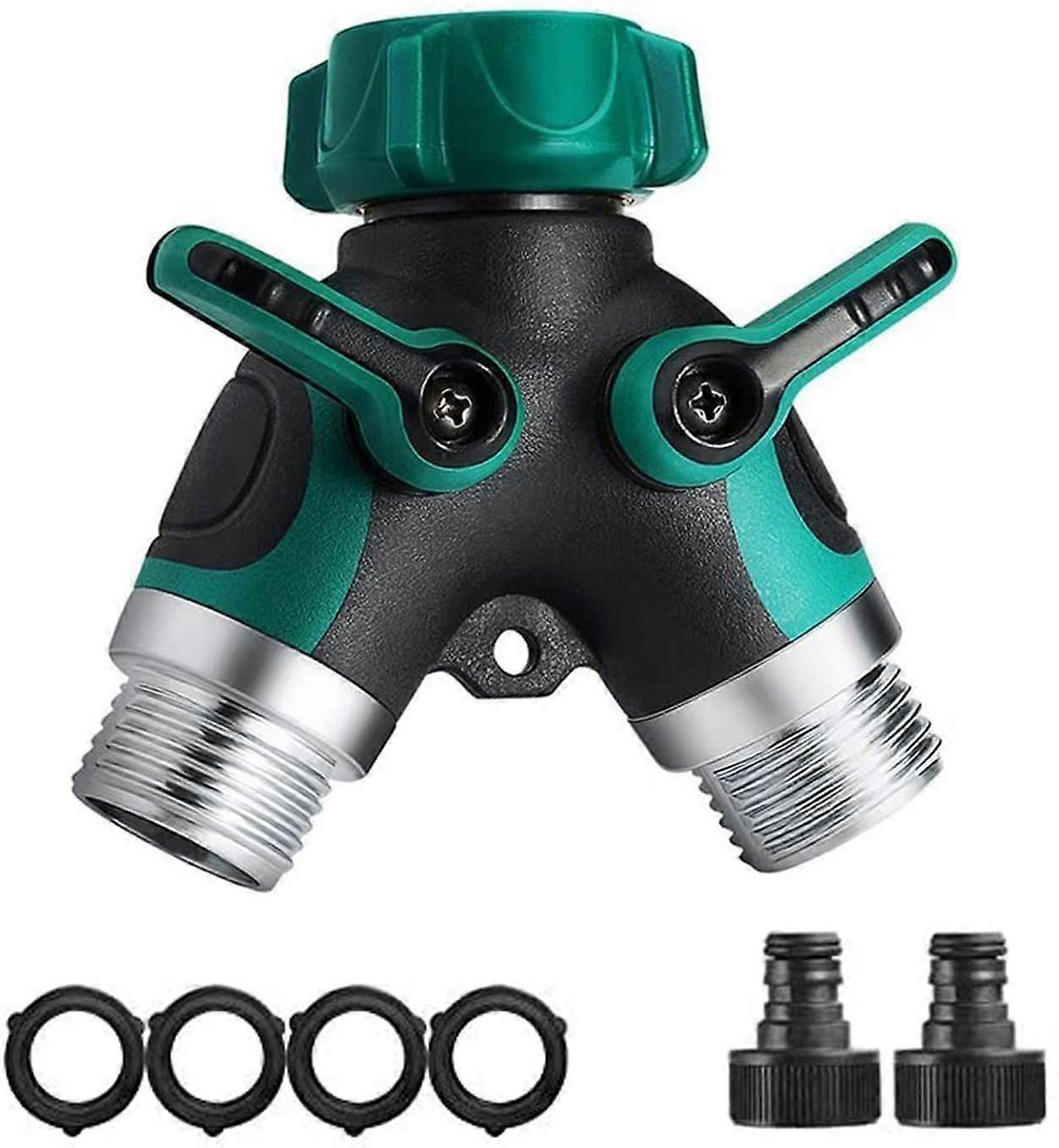 2-way distributor, water flow adjustable and lockable - optimal faucet distributor