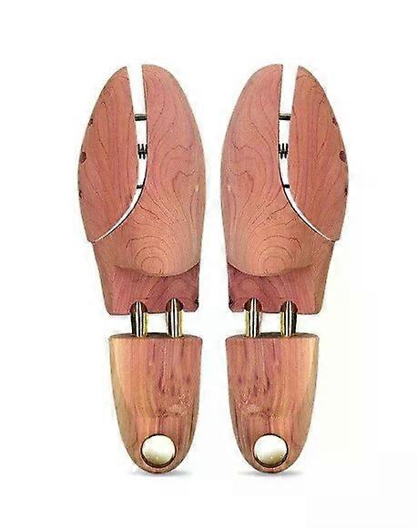 Cedar shoe trees, moisture-absorbing and antibacterial, suitable for both men's and women's shoes with size suggestions