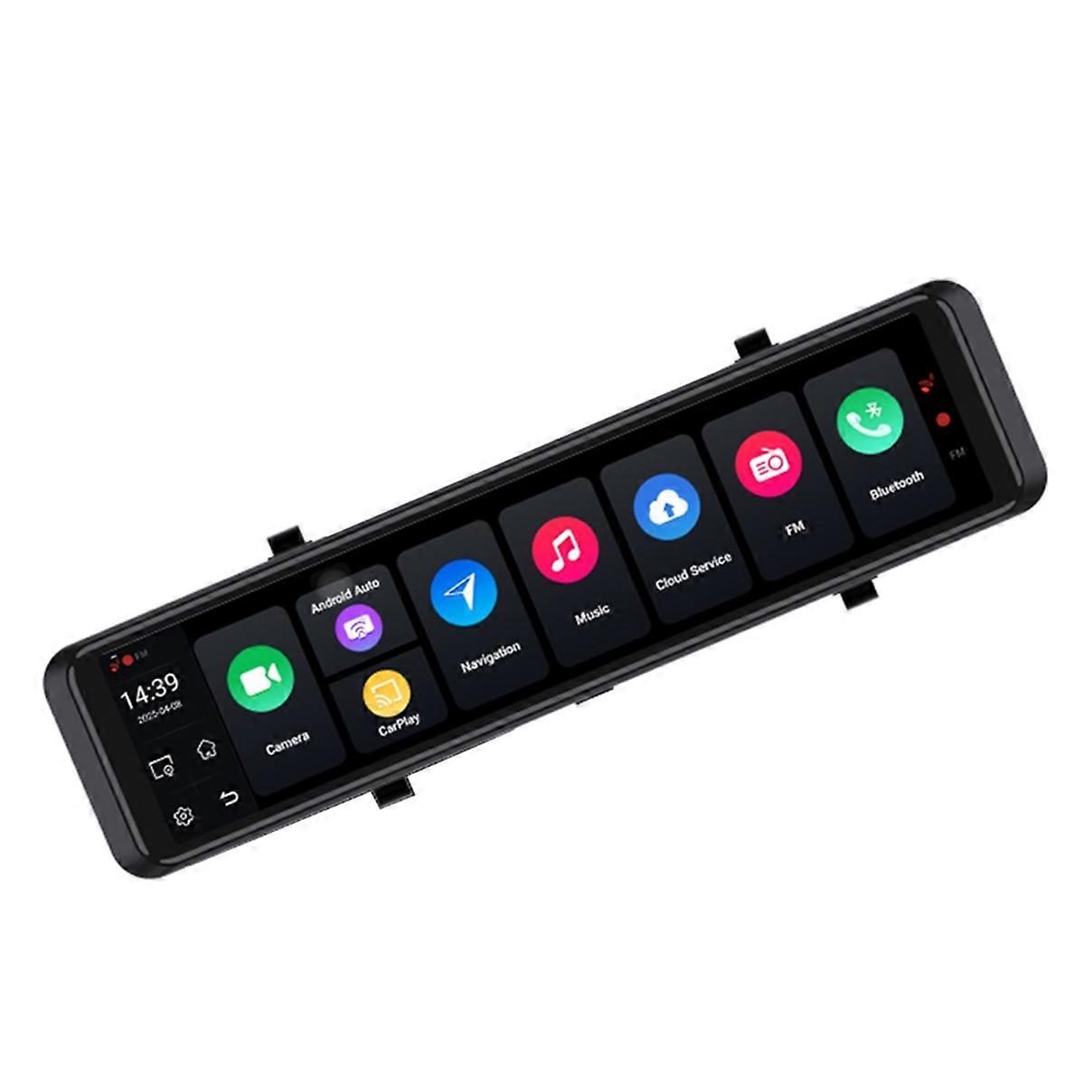 4G for Android 14.0 Dash Cam with ADAS Mirror Link 5G WiFi Bluetooth