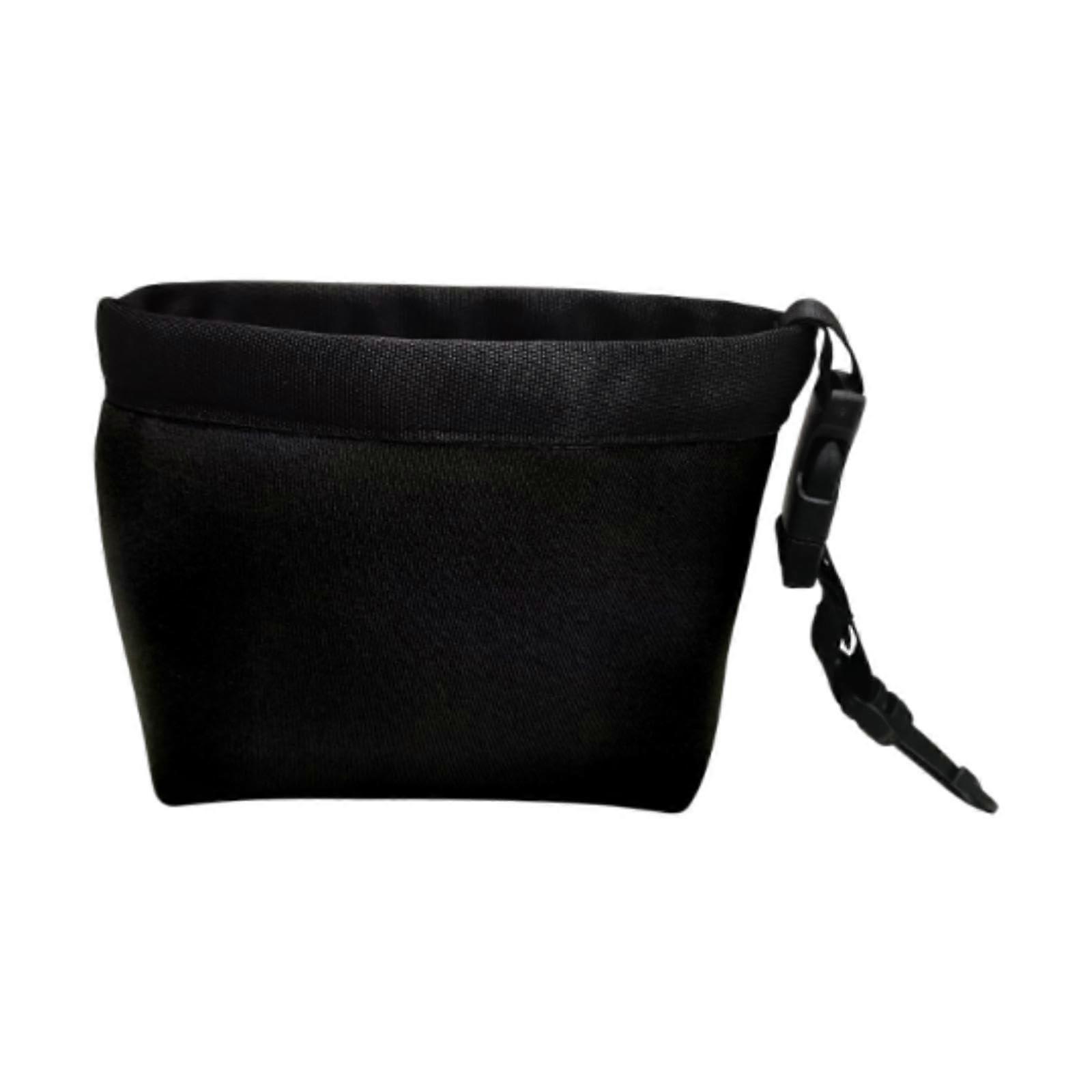 Golf Ball Cleaning Pouch Black Compact Size Portable Cleaning Pouch For Golf Balls