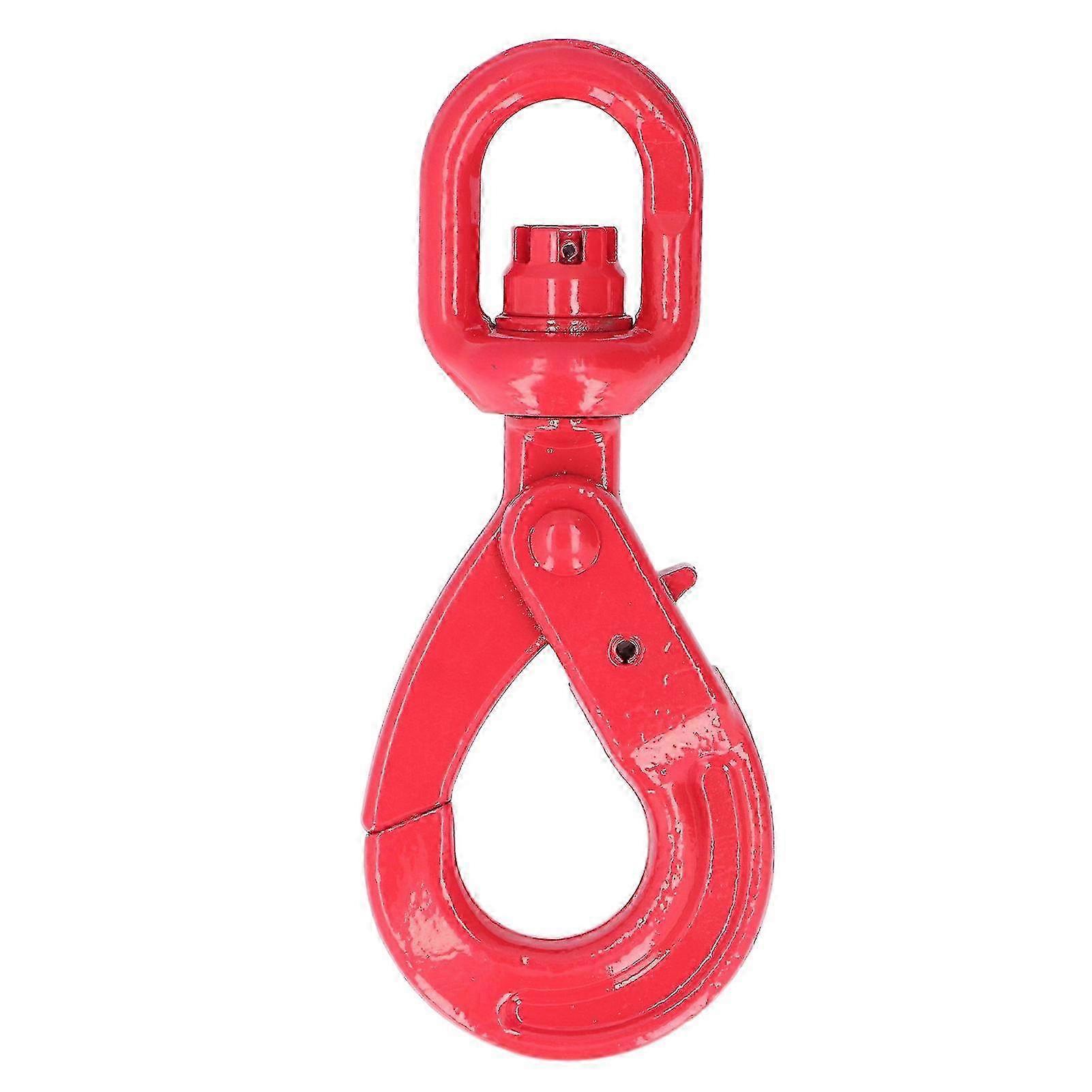 Crane Hook Painting G80 Forged Steel Self Locking Safety Rotating Hooks For Ships Automobiles2t 22cm 2025
