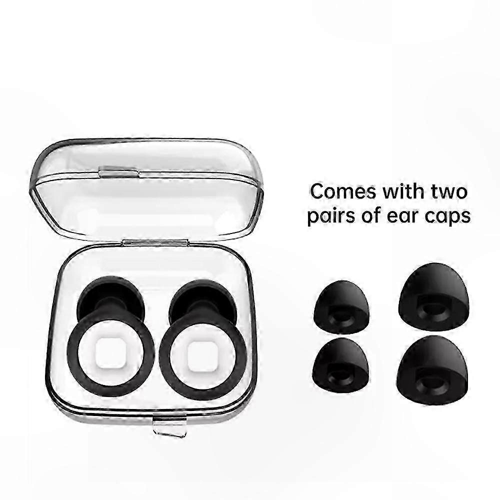 Silicone Ear Plugs for Noise Reduction, Reusable Hearing Protection for Sleep and Motorcycling