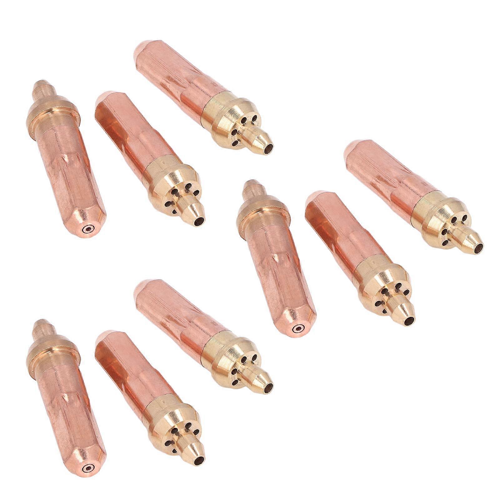 3 Sets Welding Tip Cutting Nozzle for G01-100, Sizes 1# 2# 3#