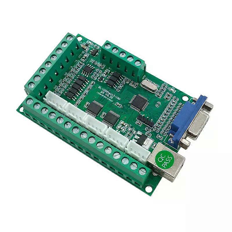 1pcs Driver board breakout board CNC USB MACH3 100Khz 5 axis interface driver motion controller