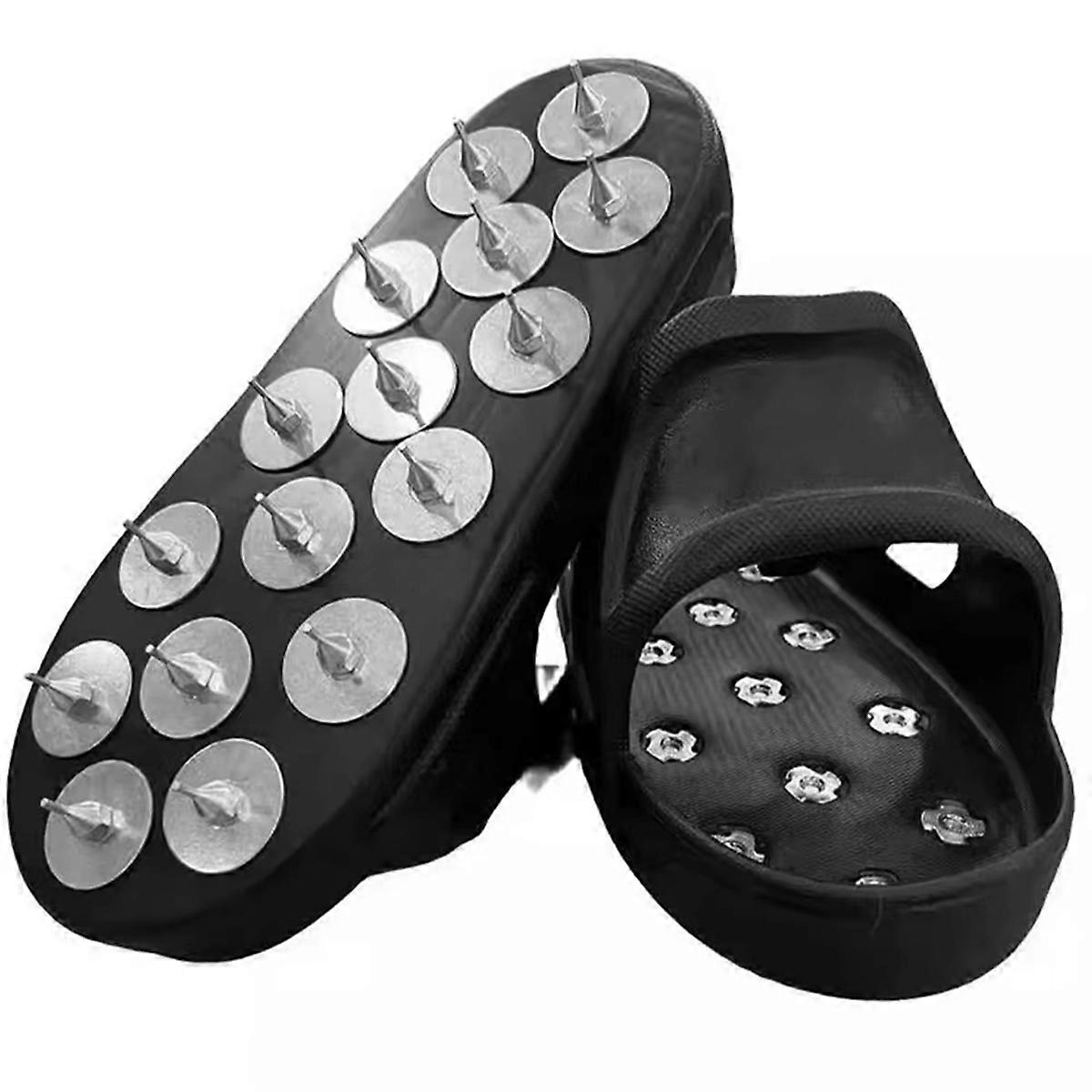 Flexible Spiked Shoes for Epoxy Floor Coating Epoxy Paint Self-Leveling Cement EVA Soft Material Large Size Tools