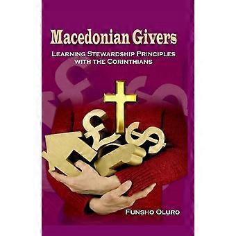 Doadores macedônios aprendendo os princípios da mordomia com os coríntios - Funsho Oluro - Livro em brochura - em inglês